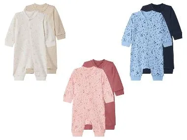 Pijama entero para bebé pack 2