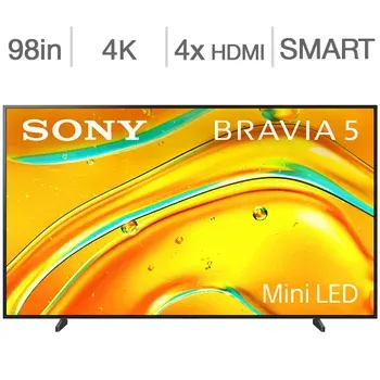 Sony 98" Class - BRAVIA 5 Series - 4K HDR Mini LED TV