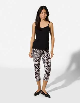 Leggings - Cotone - Beige