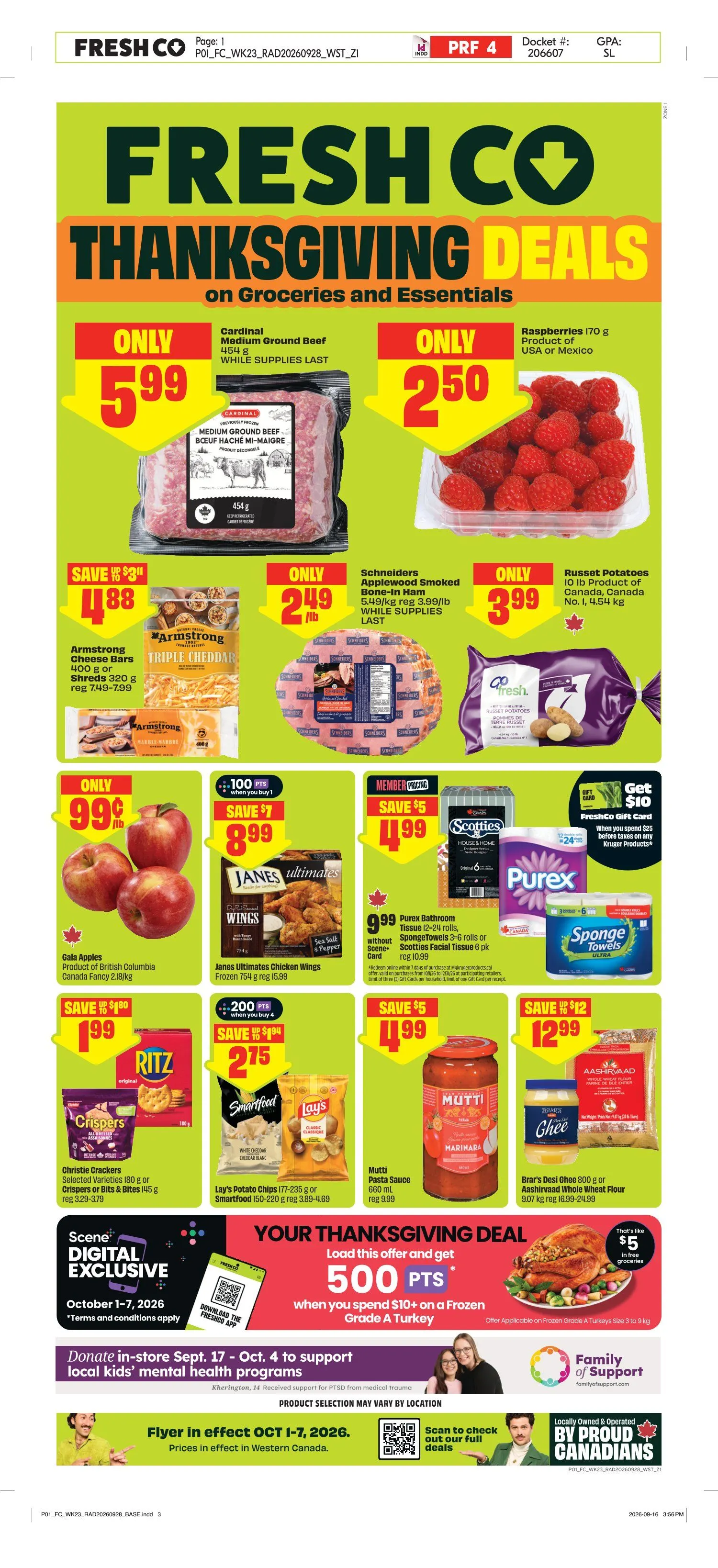 FreshCo. — 2026-10-01 from October 1 to October 7 2026 - flyer page 1