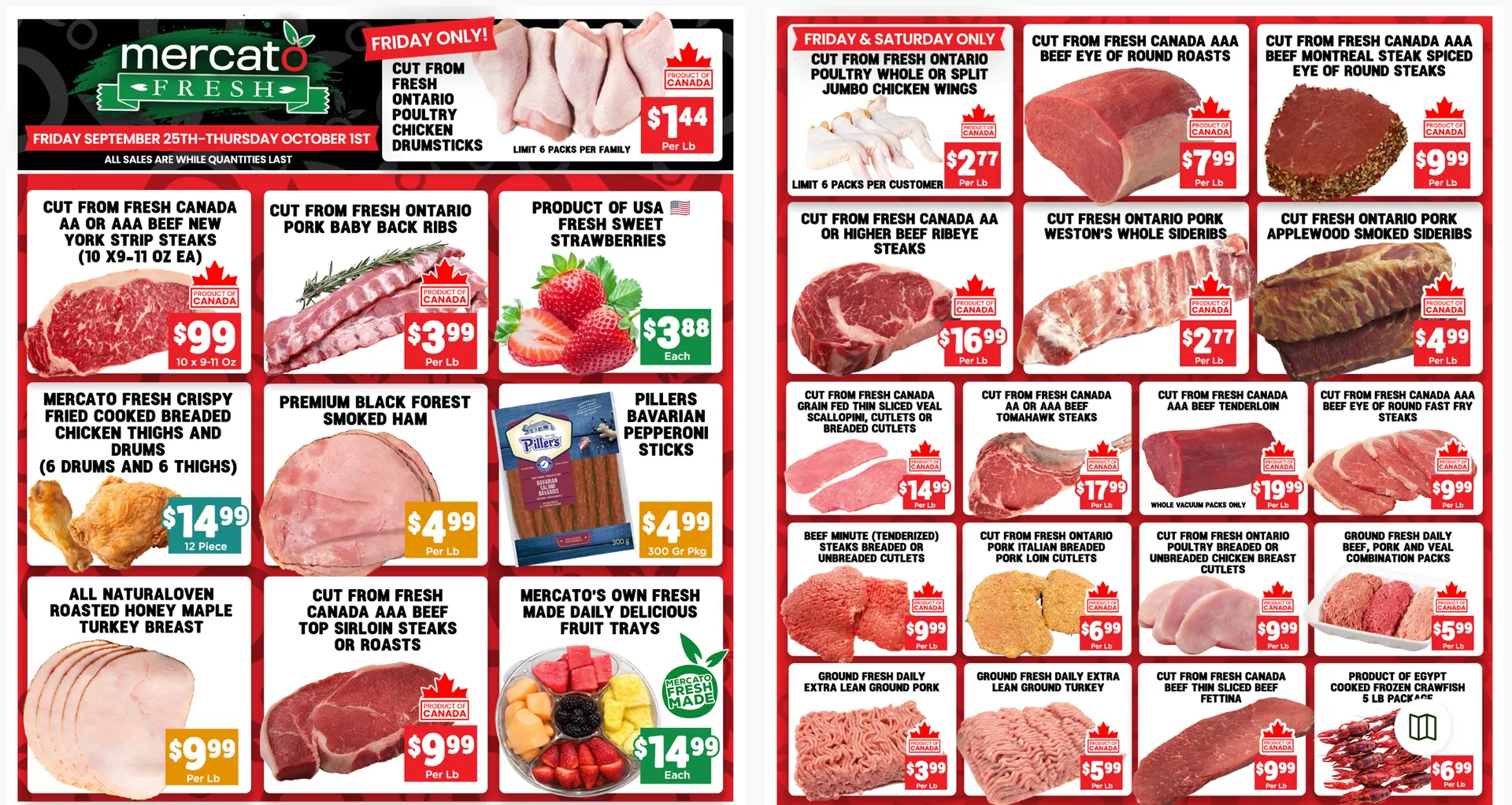Mercato Fresh — 2026-09-29 from September 29 to October 2 2026 - flyer page 1