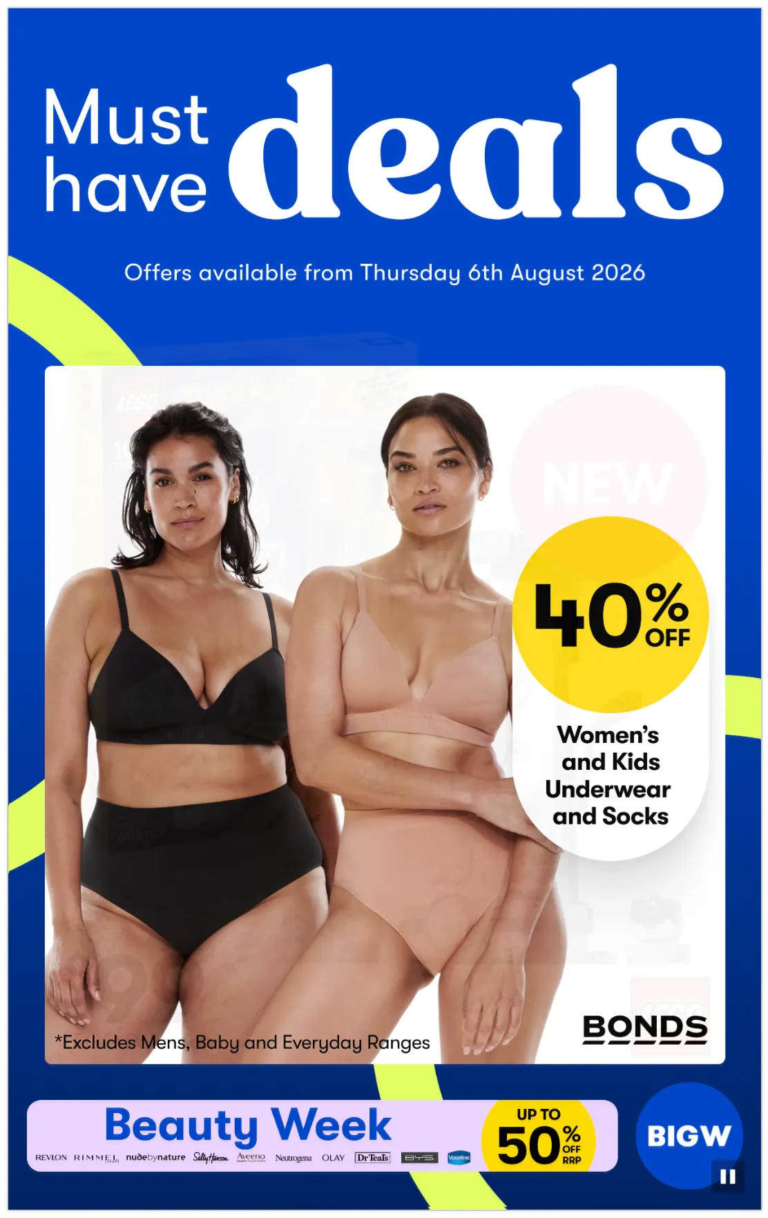 BIG W — 2026-08-07 - Catalogue valid from 7 August to 31 August 2026 - page 1