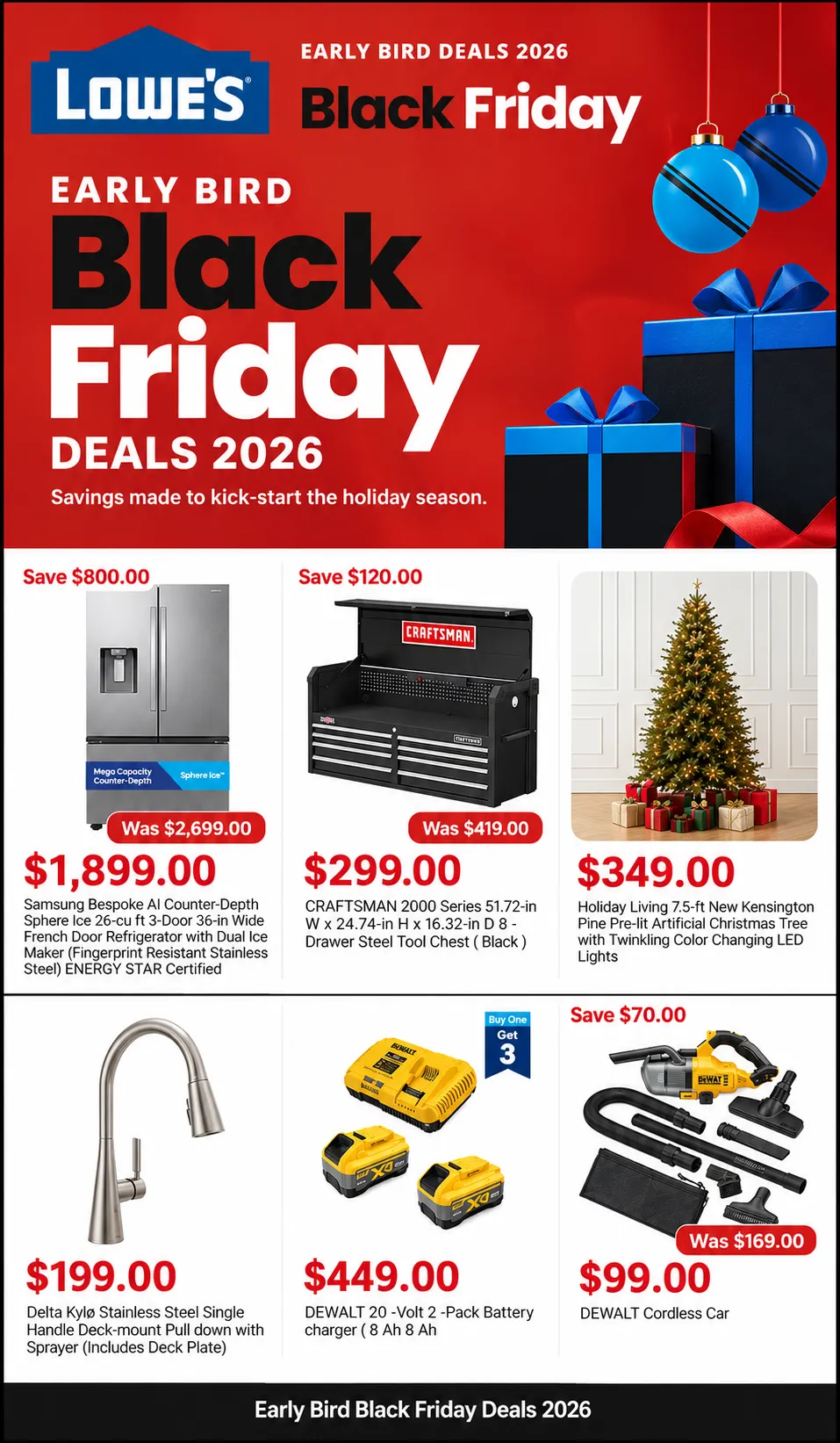 Weekly ad Lowe's — 2026-10-29 from October 29 to November 16 2026 - Page 1