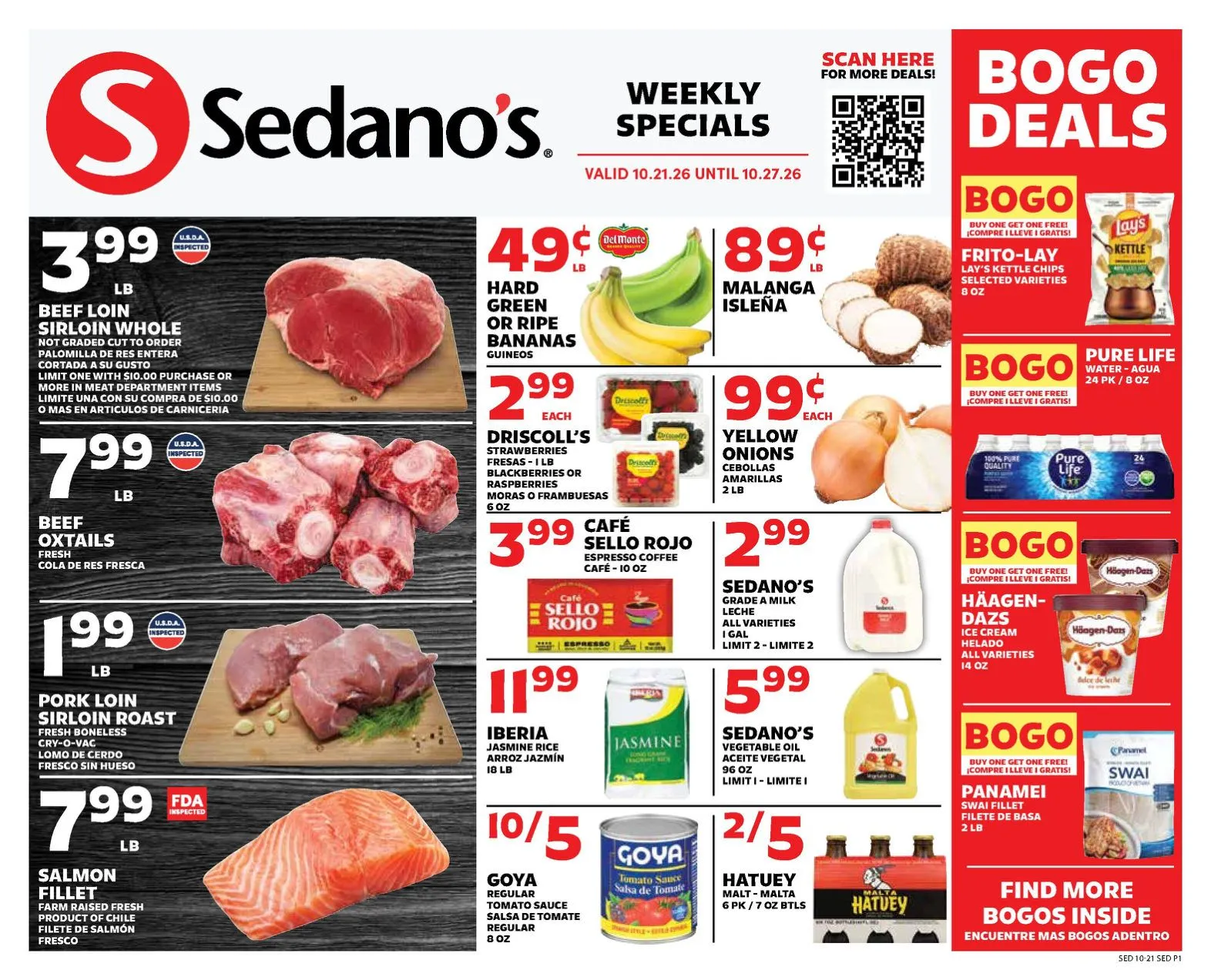 Weekly ad Sedano's — 2026-10-21 from October 21 to October 27 2026 - Page 