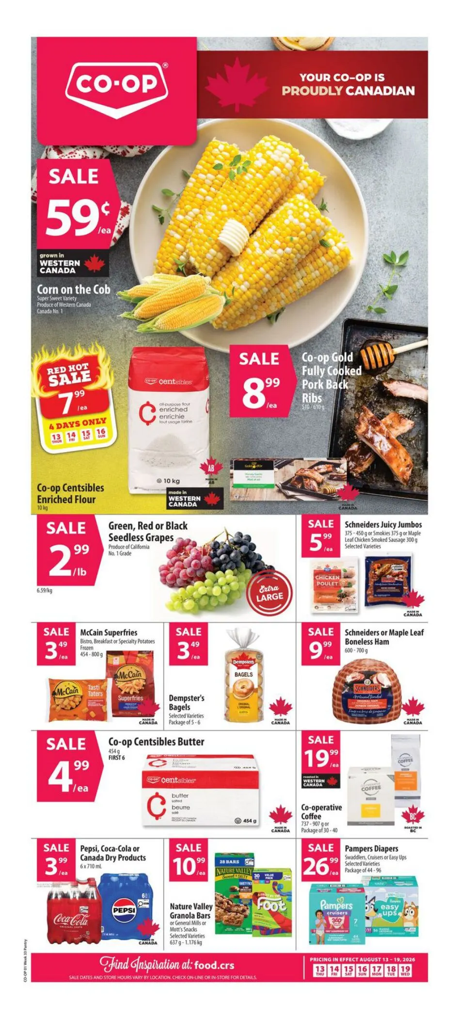 Co-op Food — 2026-08-13 from August 13 to August 19 2026 - flyer page 1