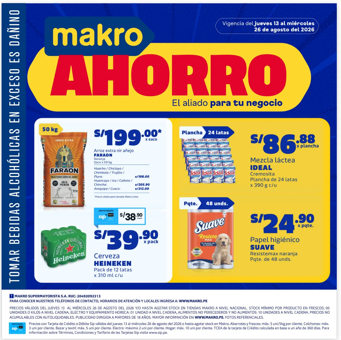 Catalogo de Makro — 2026-08-14 13 de agosto al 26 de agosto 2026 - Pag 1