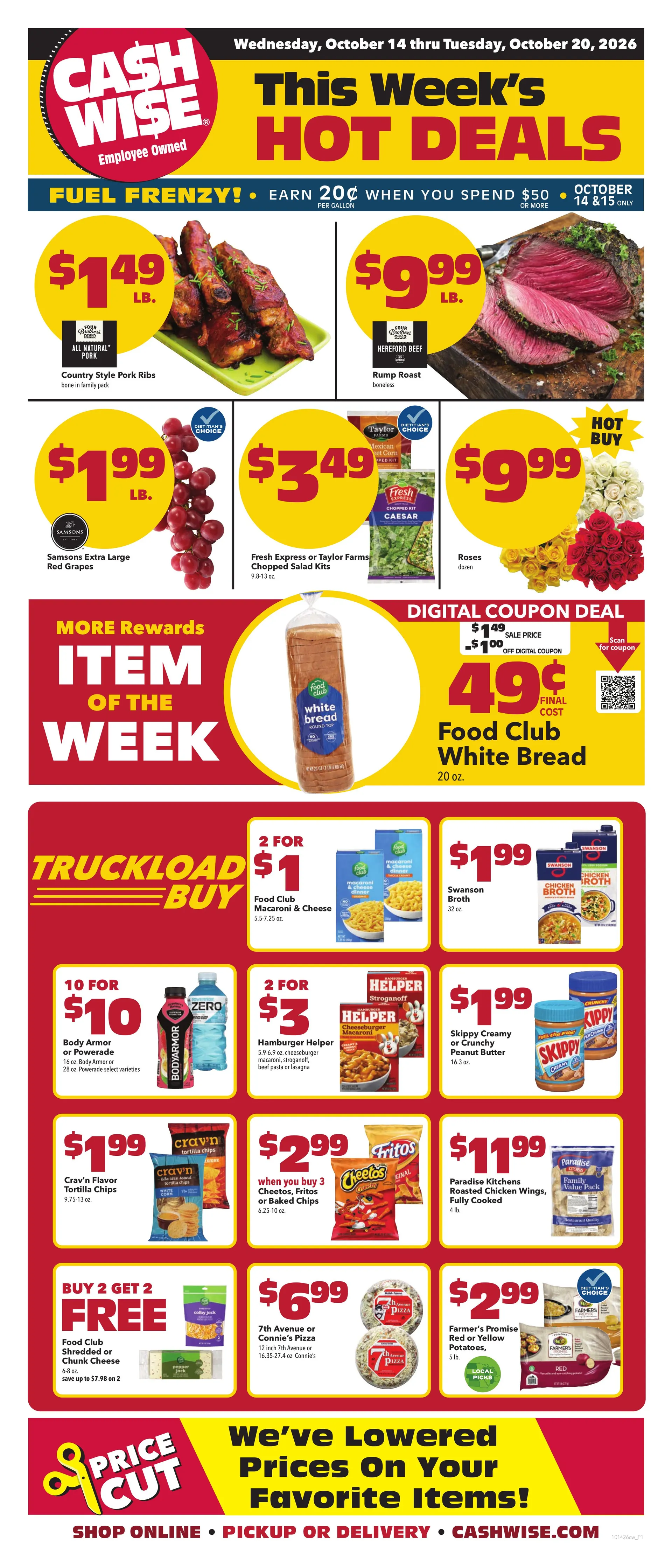 Weekly ad Cash Wise — 2026-10-15 from October 14 to October 20 2026 - Page