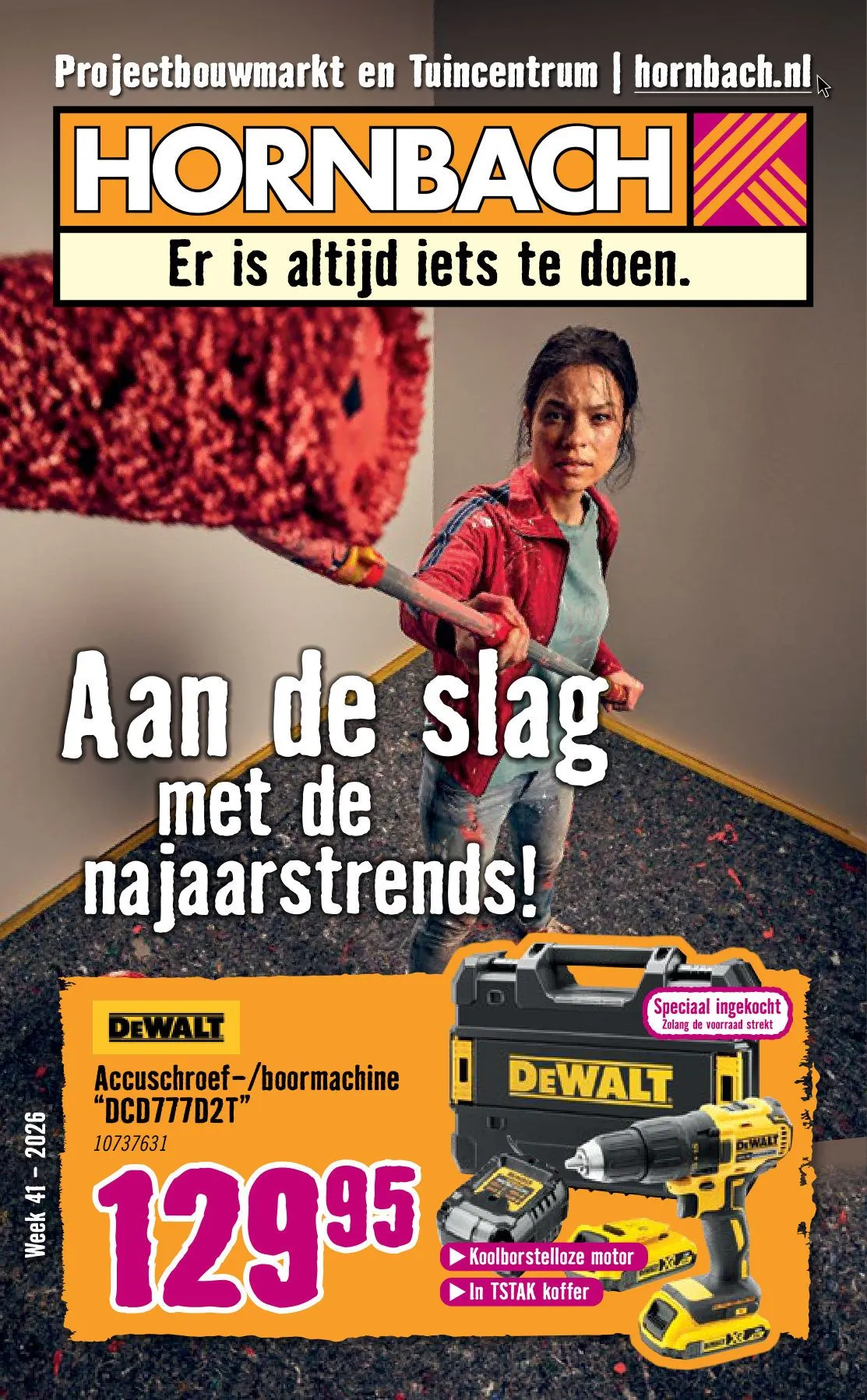 Hornbach — 2026-10-23 van 23 oktober tot 1 november 2026 - Folder pagina 1