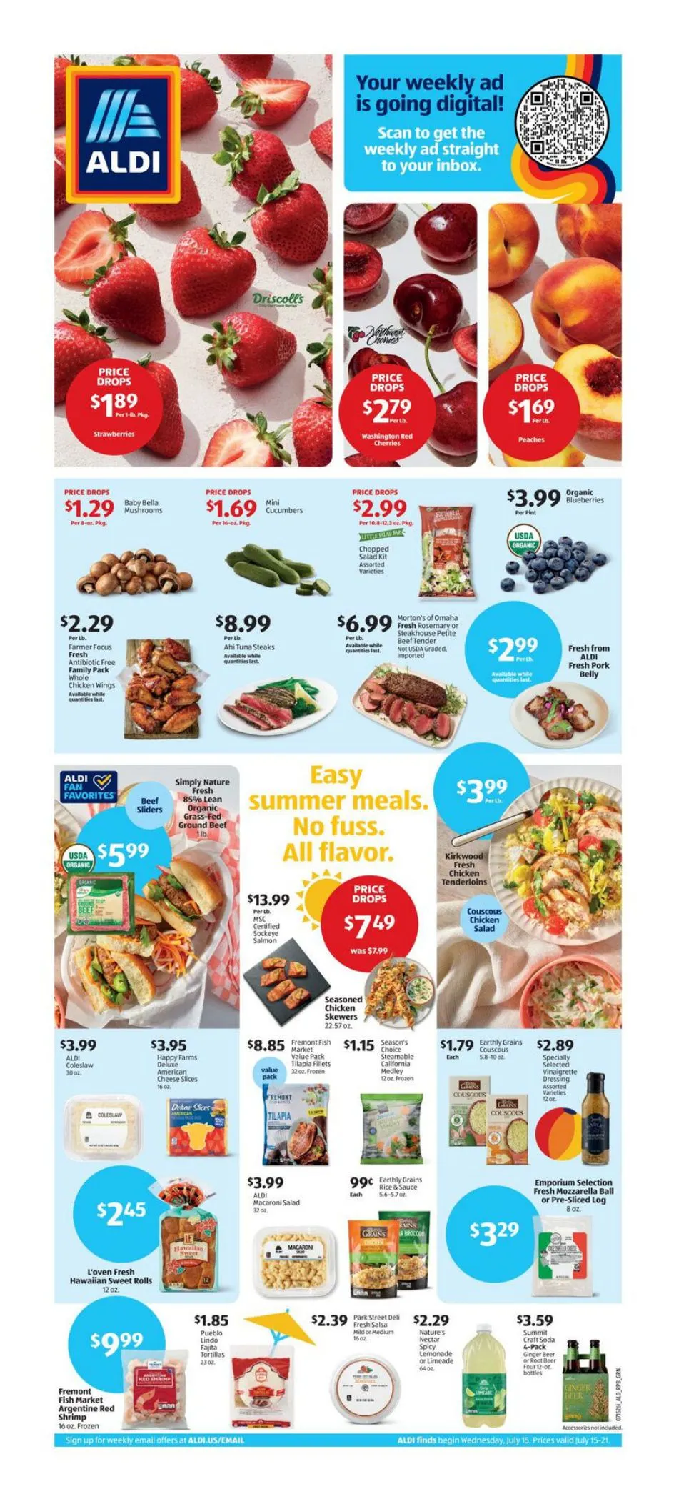 Weekly ad ALDI — 2026-07-15 from July 15 to July 21 2026 - Page 1