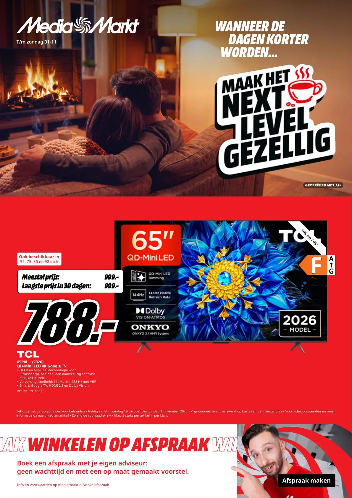 MediaMarkt — 2026-10-29 van 22 oktober tot 1 november 2026 - Folder pagina 