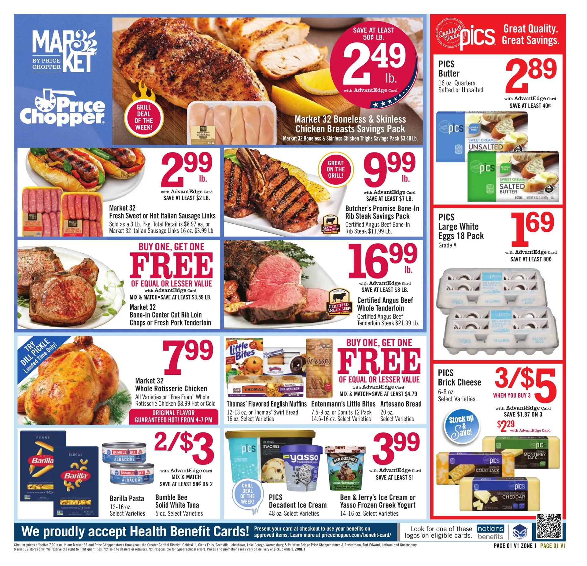 Weekly ad Price Chopper — 2026-08-10 from August 9 to August 15 2026 - Page 1