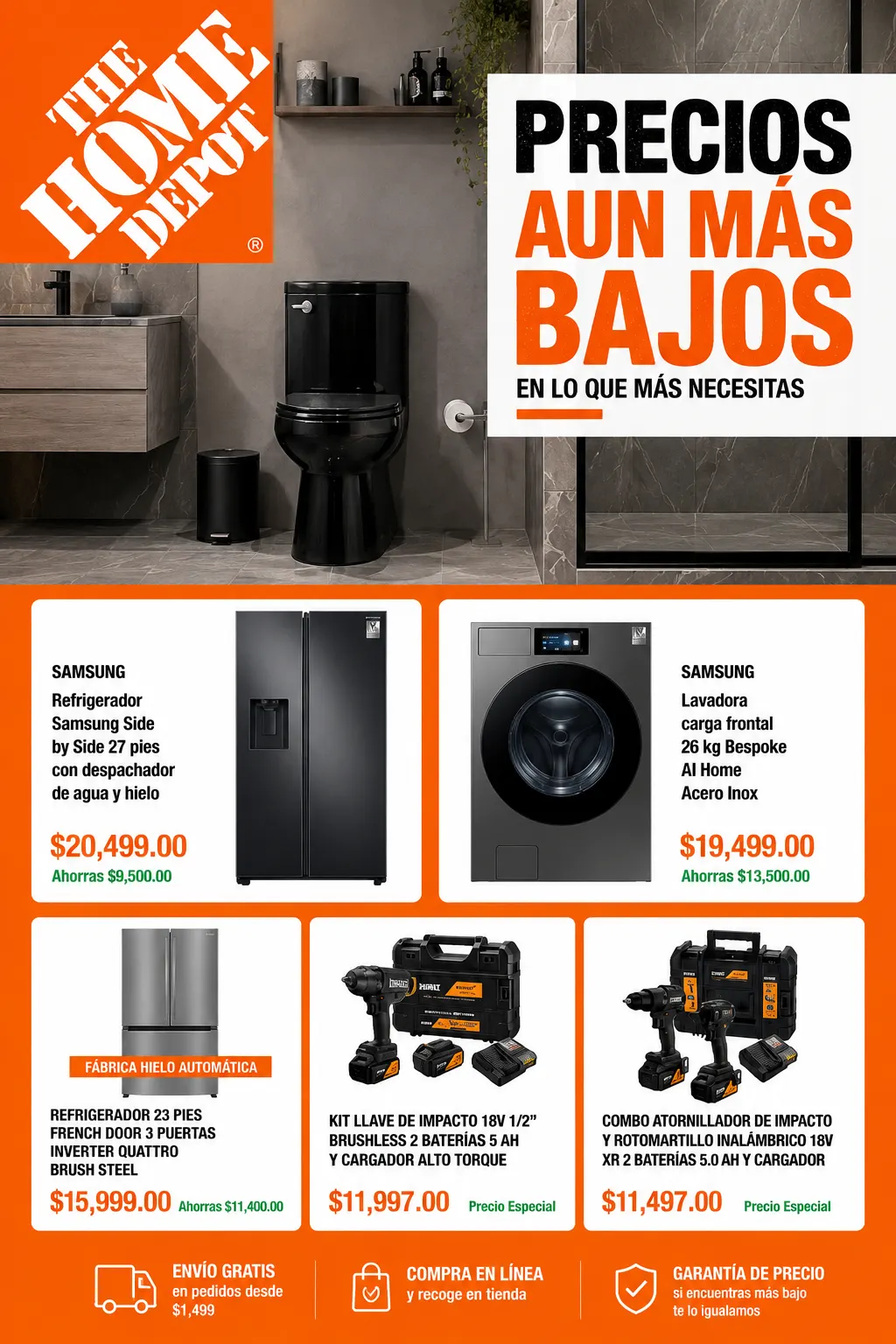 Catálogo de The Home Depot — 2026-08-28 28 de agosto al 12 de septiembre 2026 - Pagina 1
