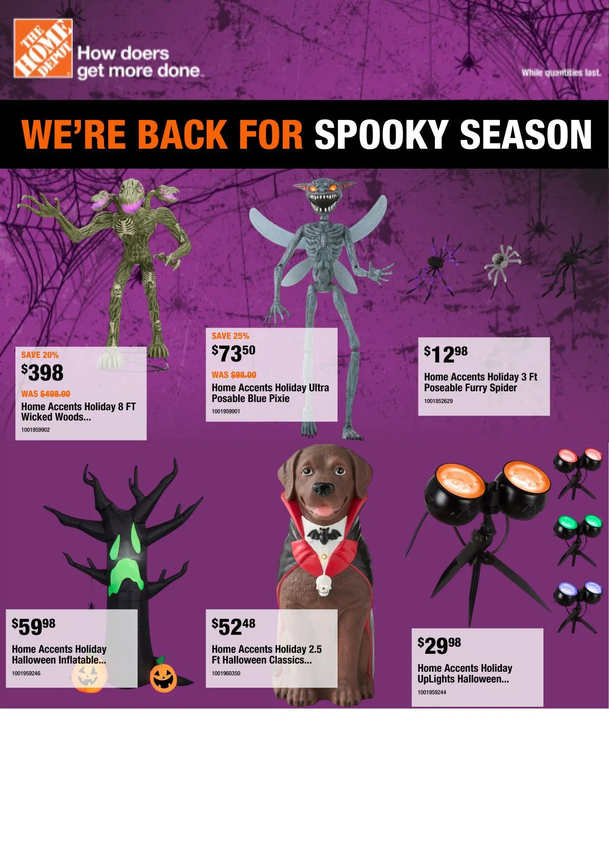 The Home Depot — 2026-10-20 from September 25 to October 27 2026 - flyer page 1