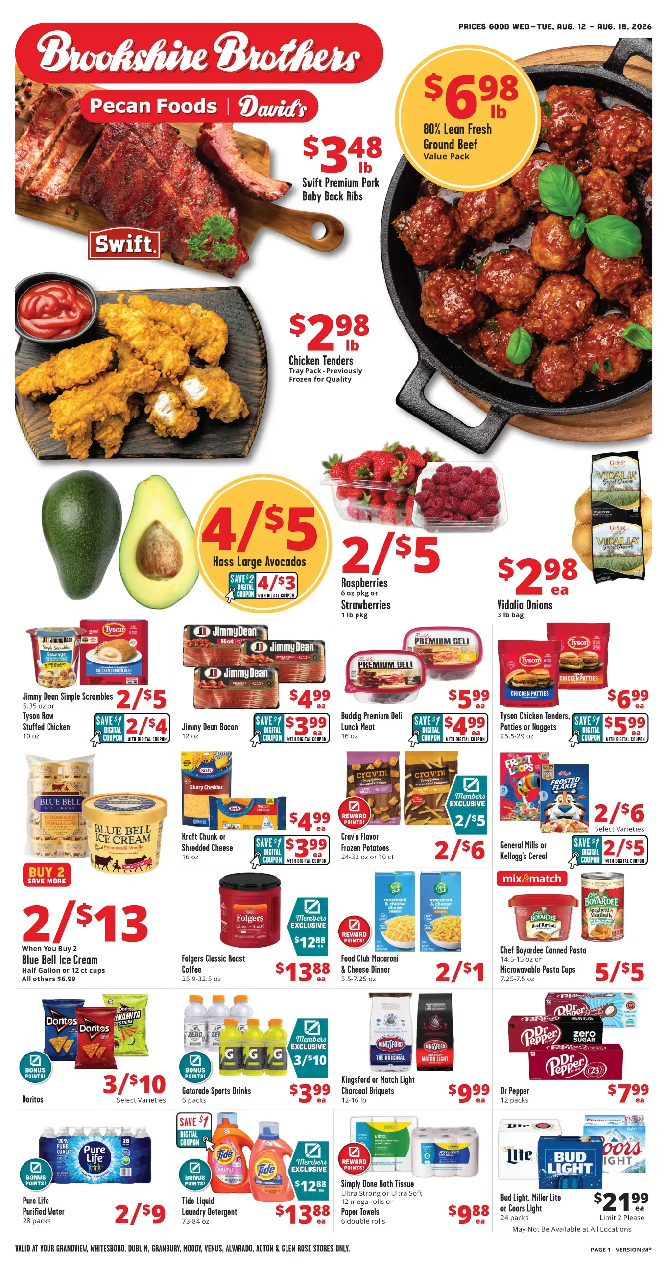 Weekly ad Brookshire Brothers — 2026-08-12 from August 12 to August 18 2026 - Page 