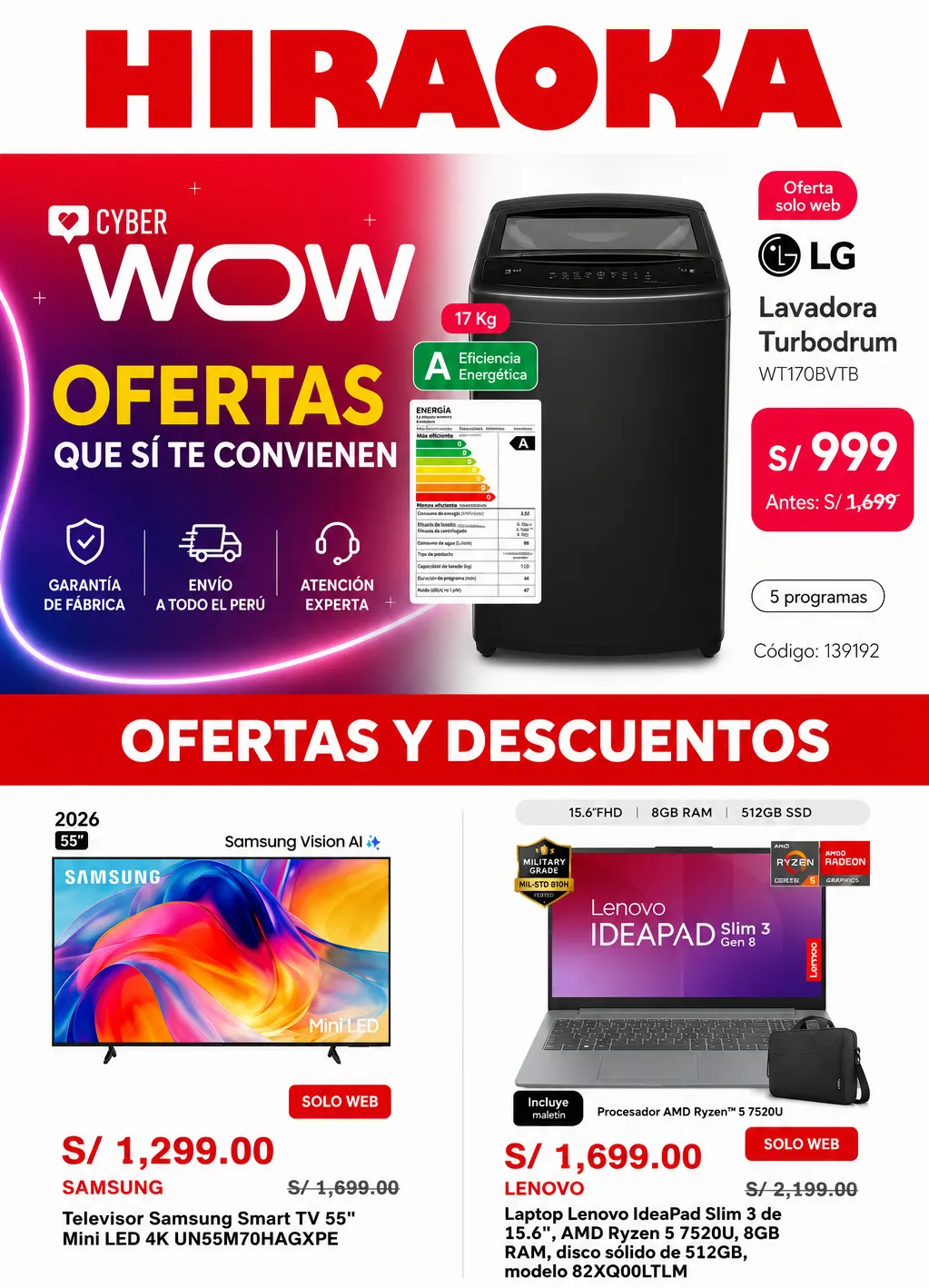 Catalogo de Oferta Cyber WOW! 15 de julio al 16 de julio 2026 - Pag 1