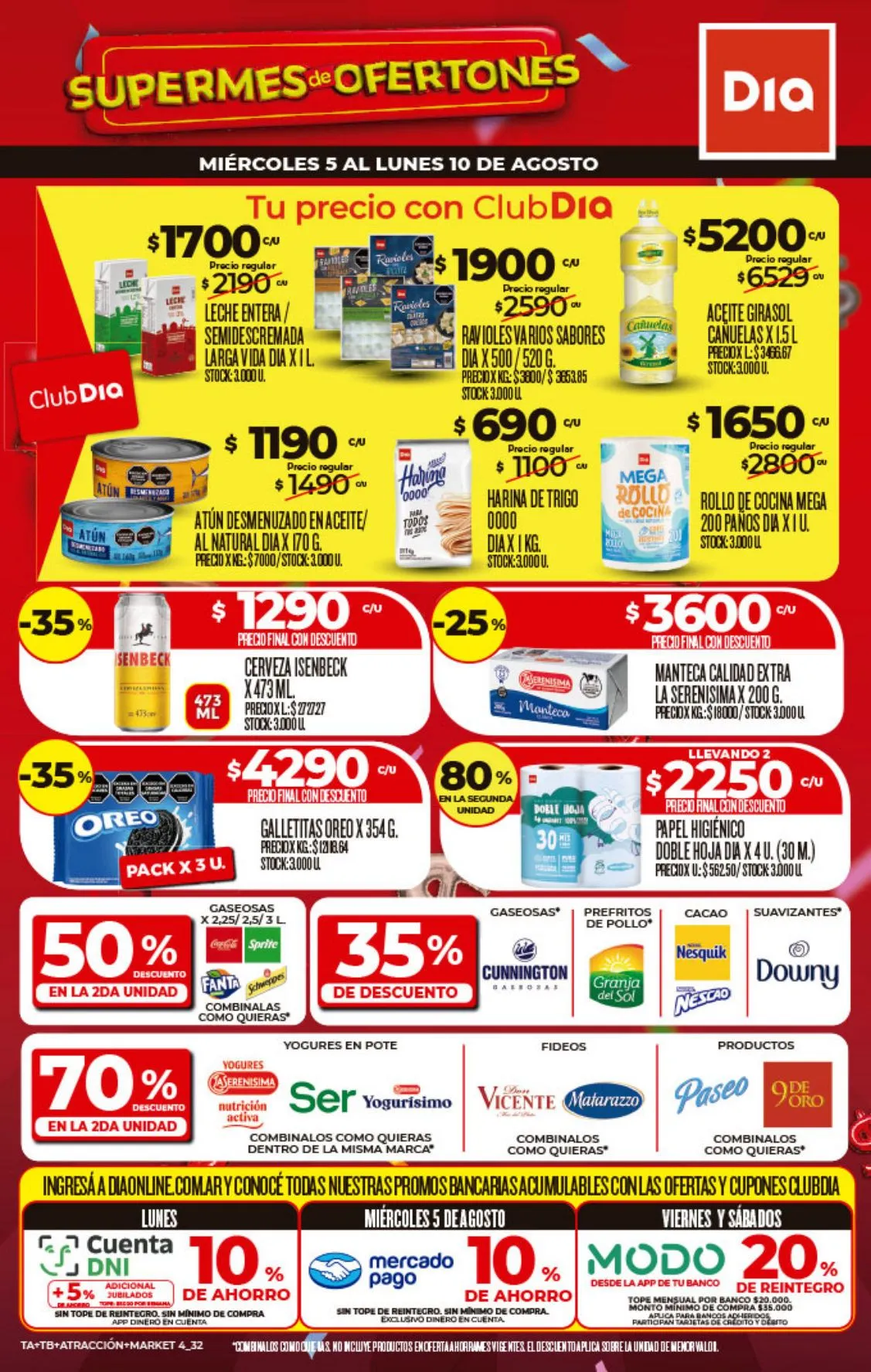 Ofertas de Dia — 2026-08-04 5 de agosto al 10 de agosto 2026 - Página 1 del catálogo