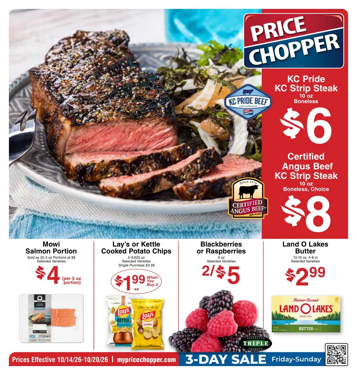 Weekly ad Price Chopper — 2026-10-15 from October 10 to October 20 2026 - Page 1