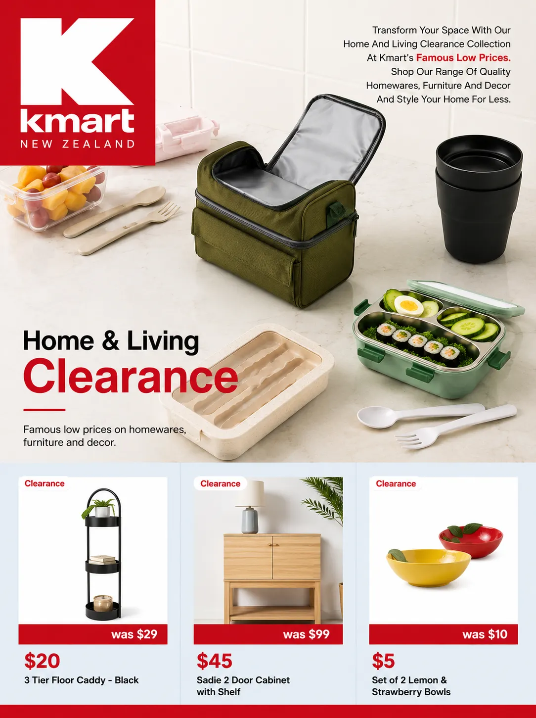 Home & Living Clearance from 22 July to 6 August 2026 - Catalogue Page 