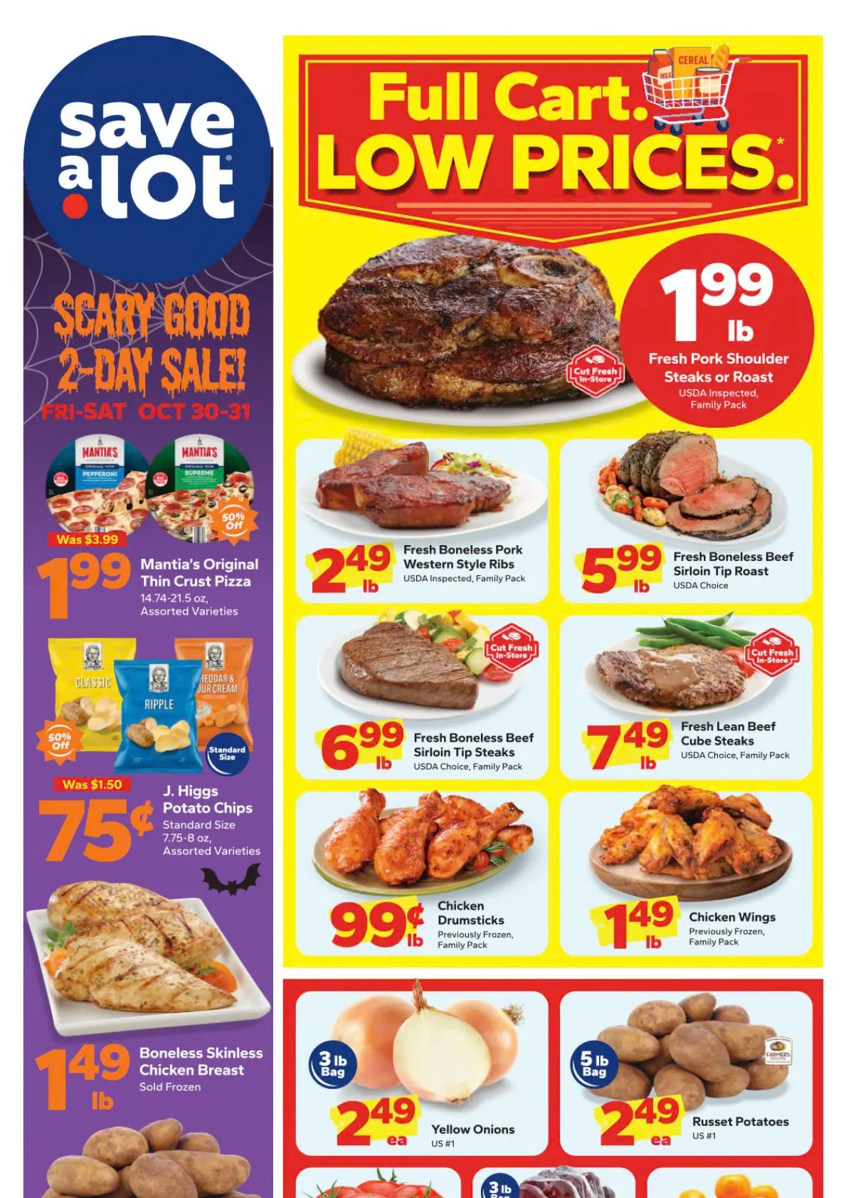 Weekly ad Save a Lot — 2026-10-30 from October 21 to November 3 2026 - Page 1