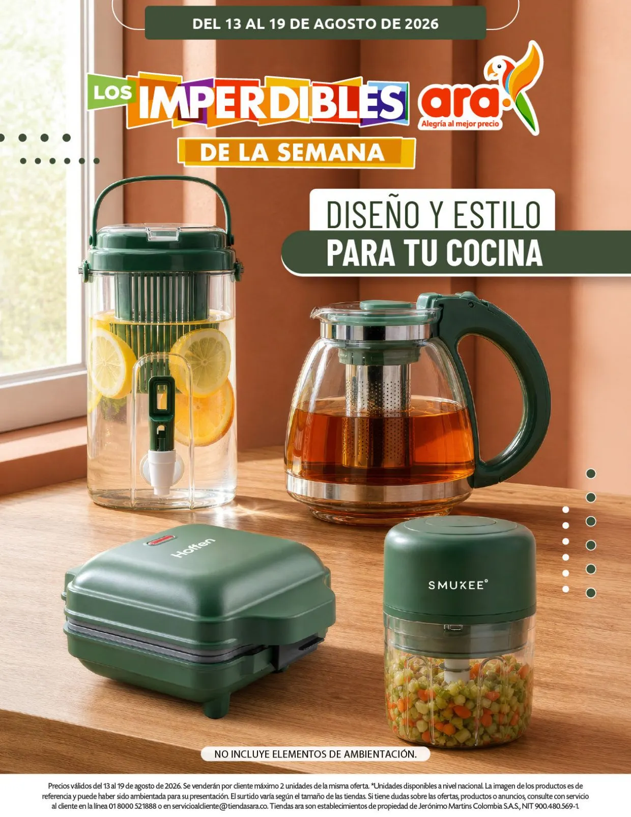 Catalogo de Ara — 2026-08-13 13 de agosto al 19 de agosto 2026 - Pag 1