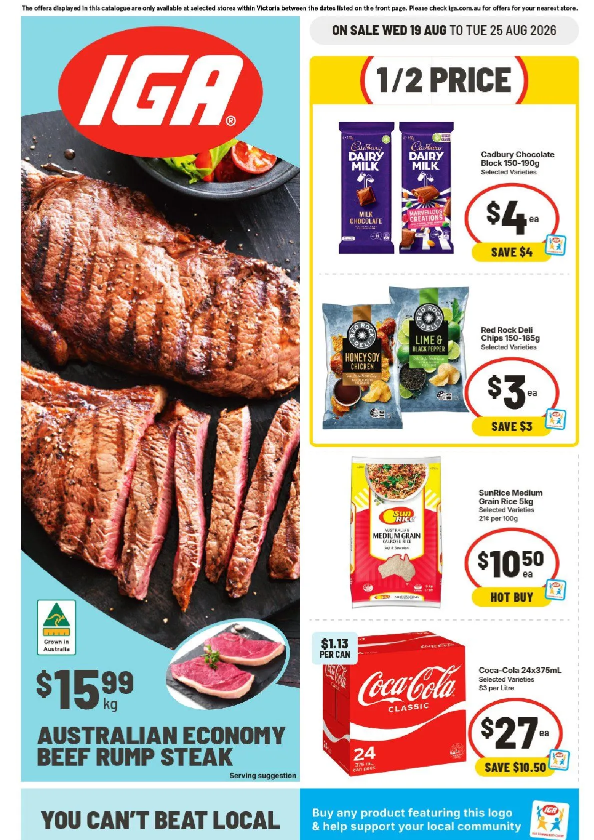 Weekly ad IGA — 2026-08-21 from August 19 to August 25 2026 - Page 1