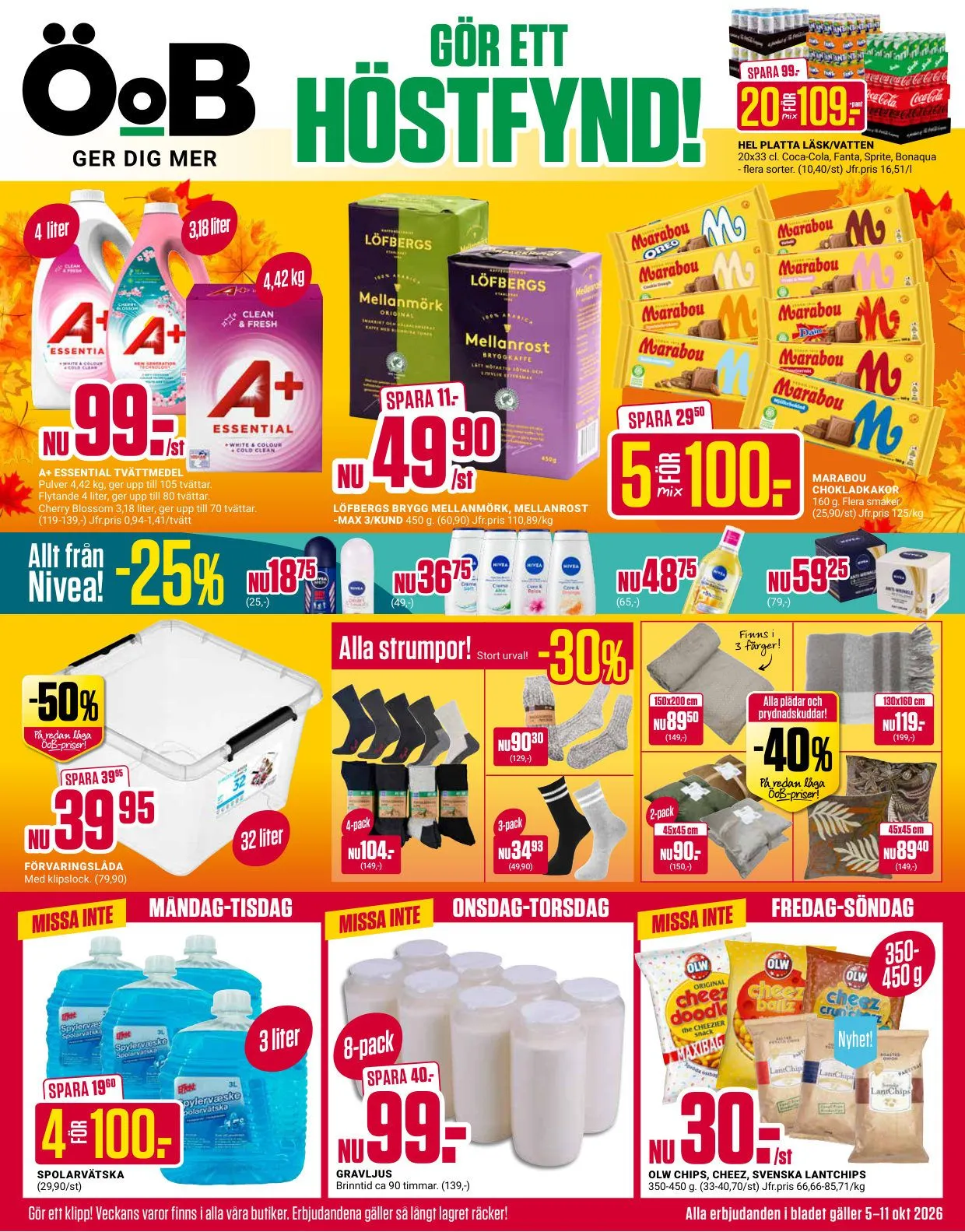 ÖoB — 2026-10-05 från 5 oktober till 11 oktober 2026 - Reklamblad sidor 1