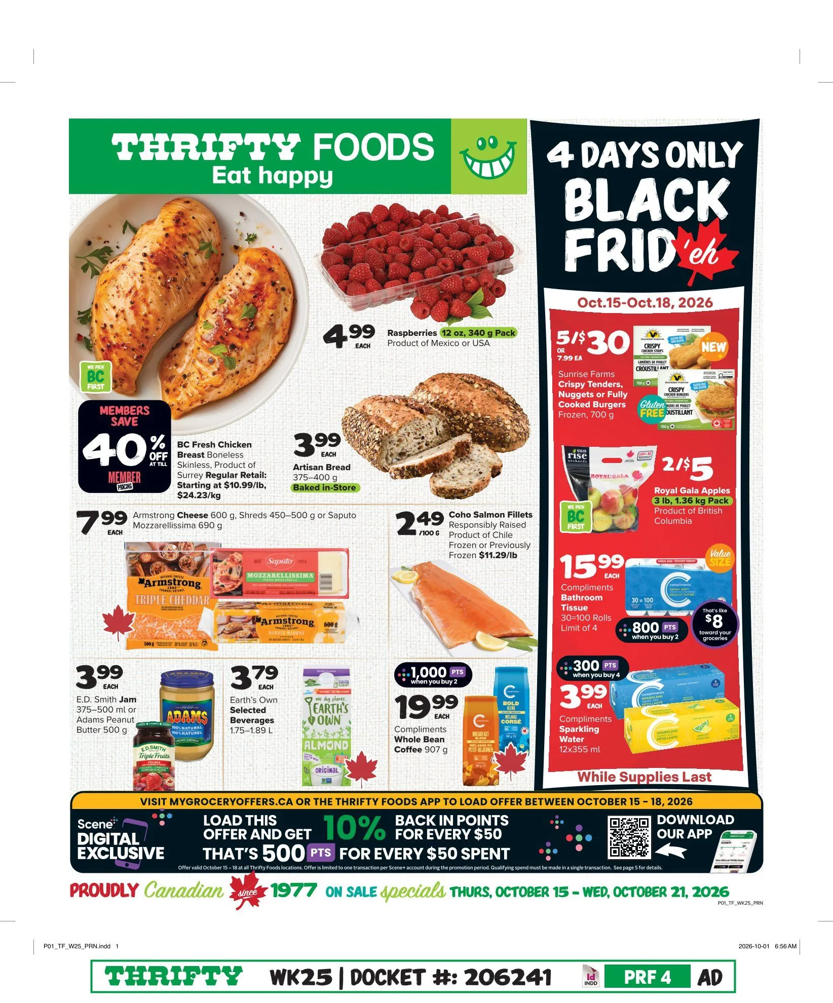 Thrifty Foods — 2026-10-15 from October 15 to October 21 2026 - flyer page 1