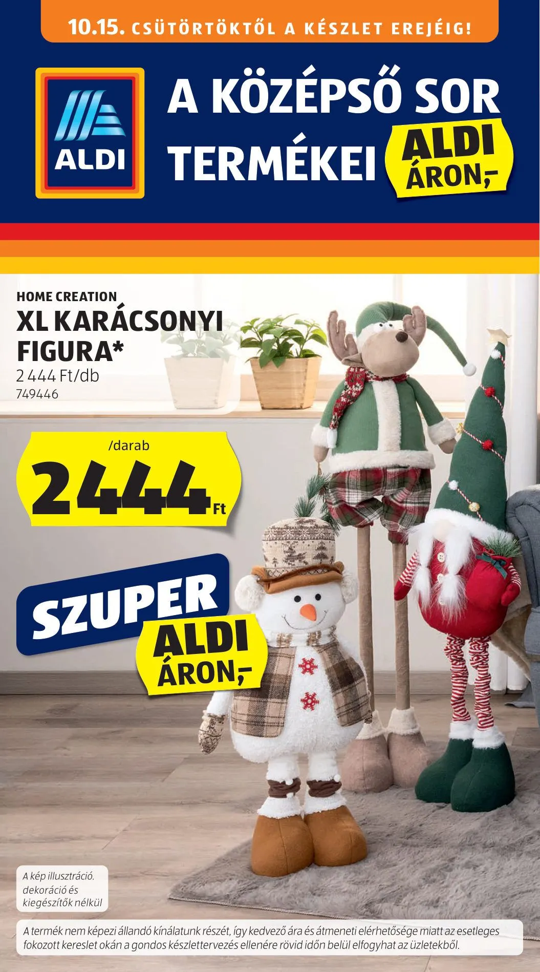 Katalógus Aldi — 2026-10-15 október 15.-tól október 21.-ig 2026. - Oldal 1