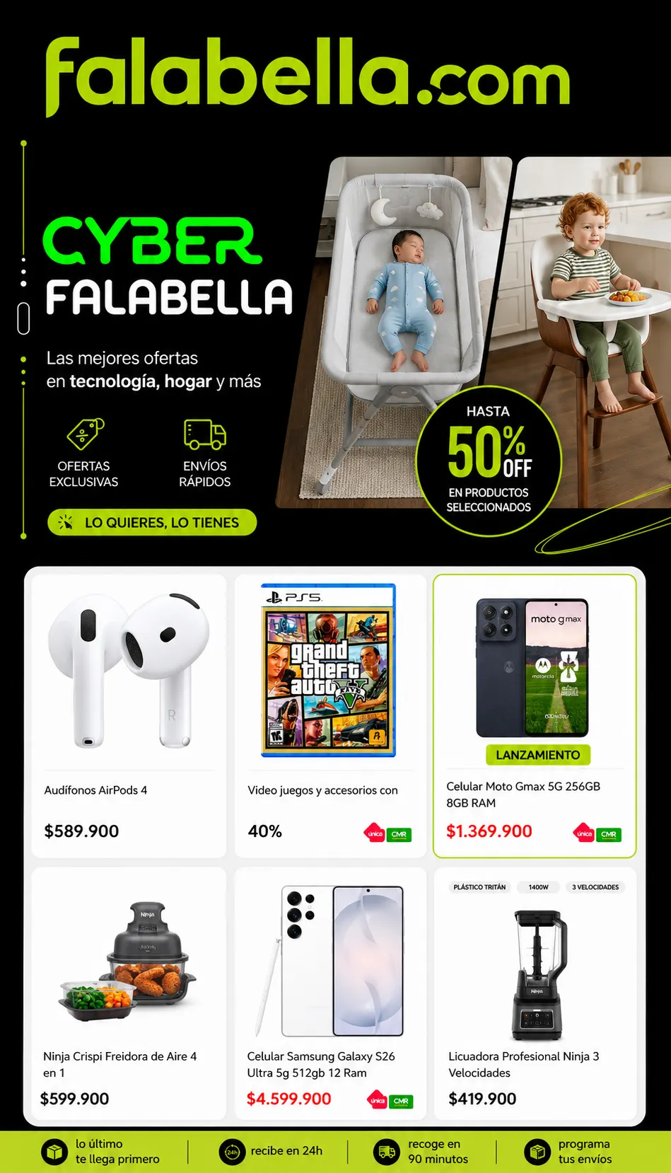 Catalogo de Cyber Falabella 17 de julio al 3 de agosto 2026 - Pag 1