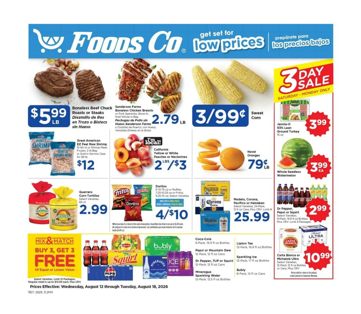 Weekly ad Foods Co. — 2026-08-12 from August 12 to August 18 2026 - Page 