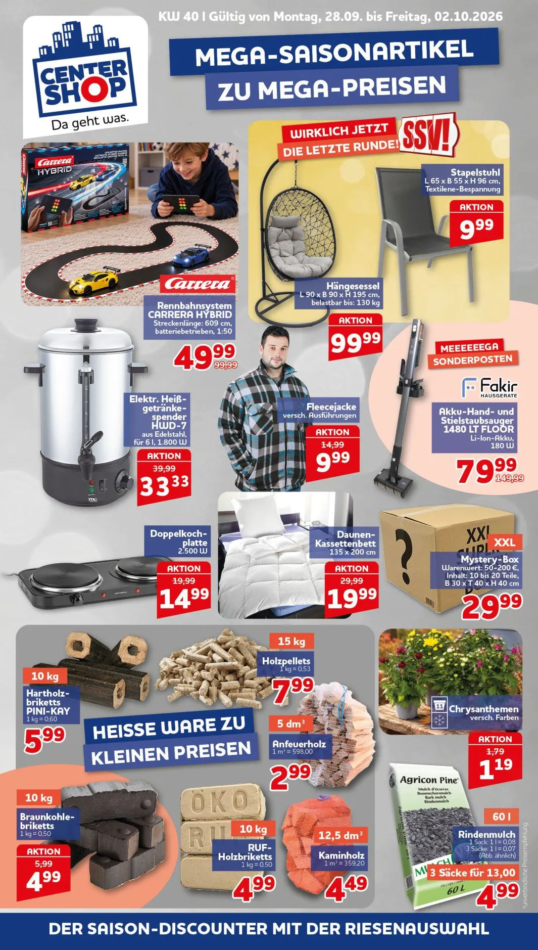 CENTERSHOP — 2026-09-29 von 29. September bis 2. Oktober 2026 - Prospekt seite 