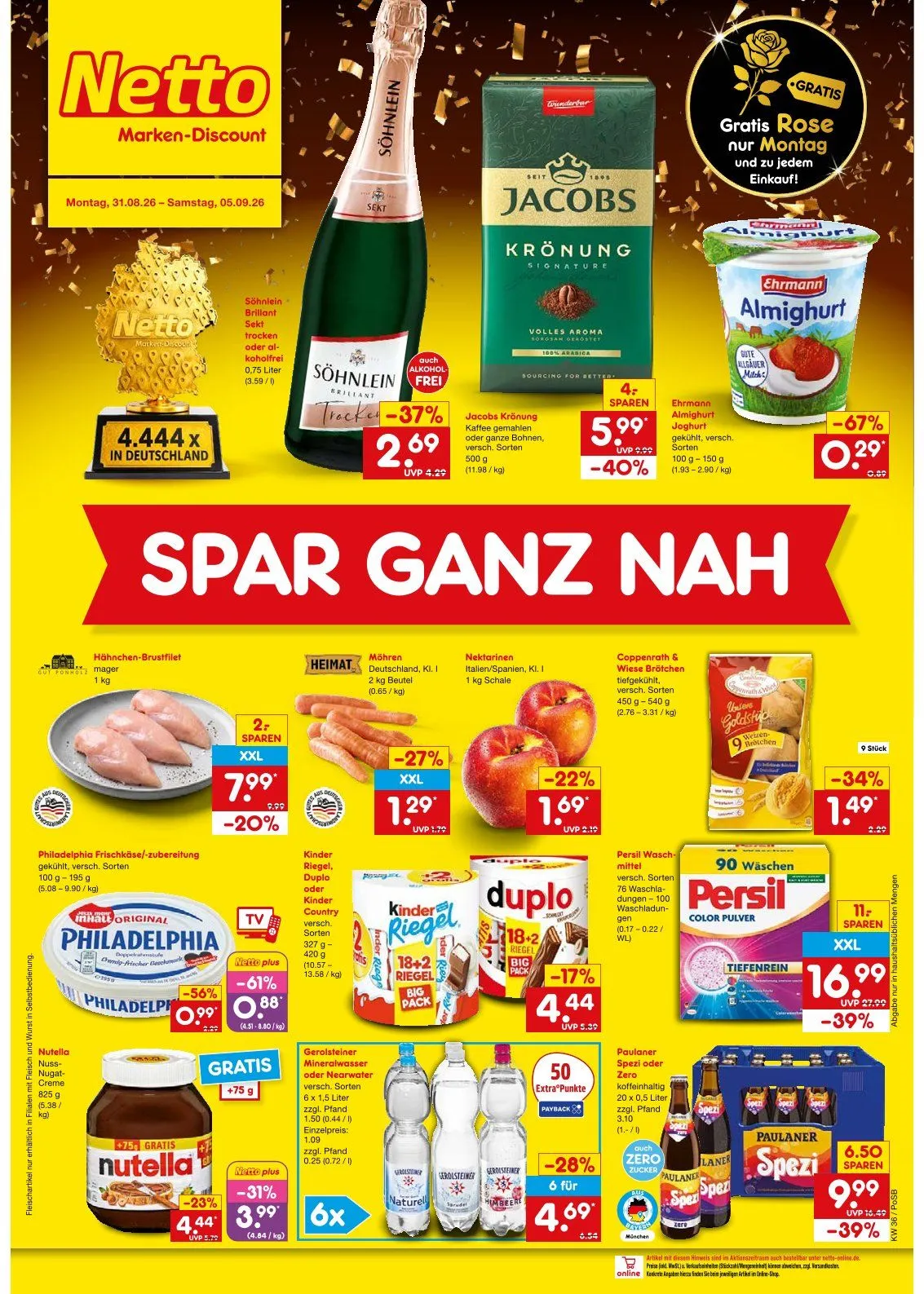 Netto Marken-Discount — 2026-08-31 van 31 augustus tot 5 september 2026 - Folder pagina 1