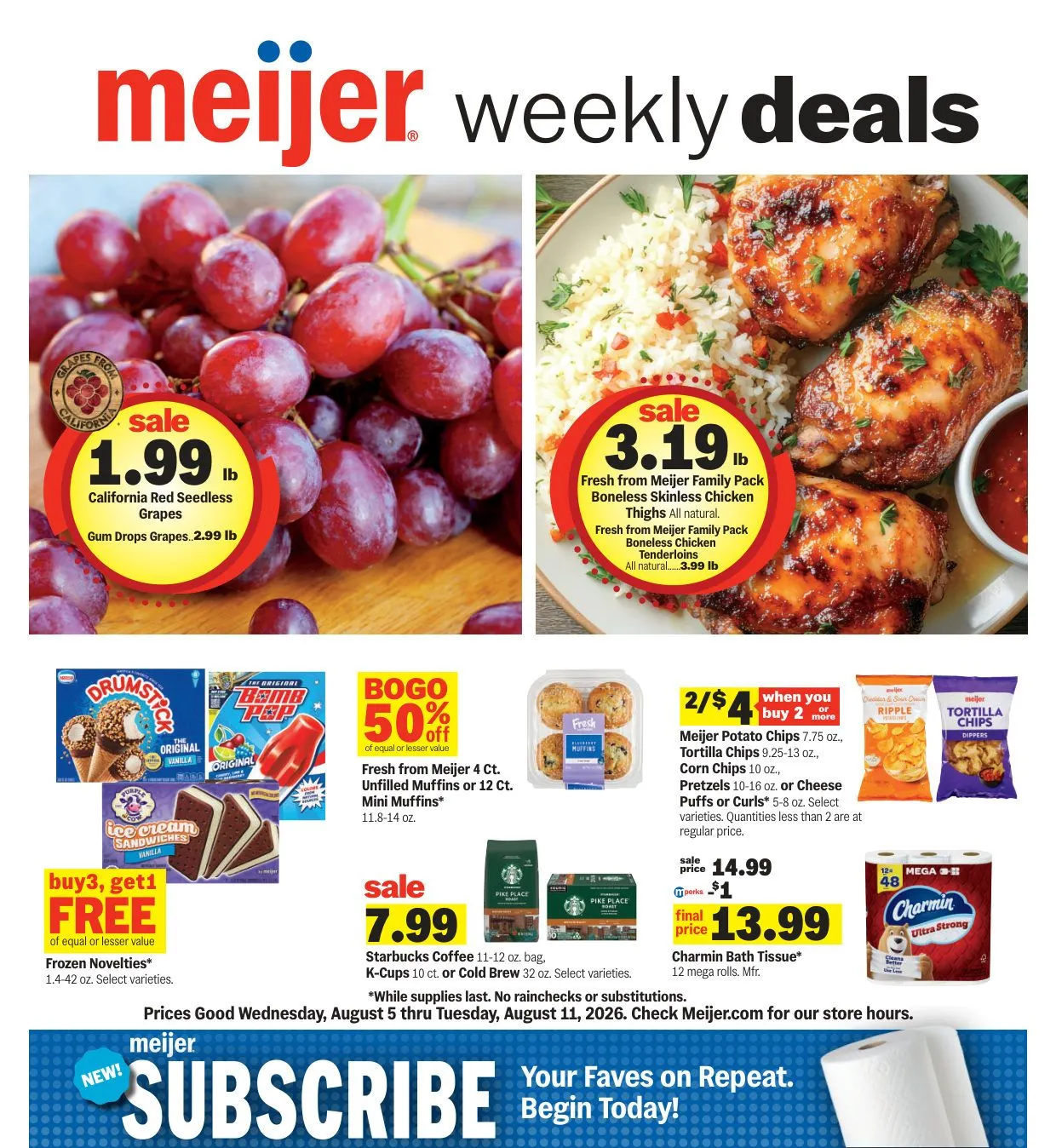 Weekly ad Meijer — 2026-08-05 from August 5 to August 11 2026 - Page 