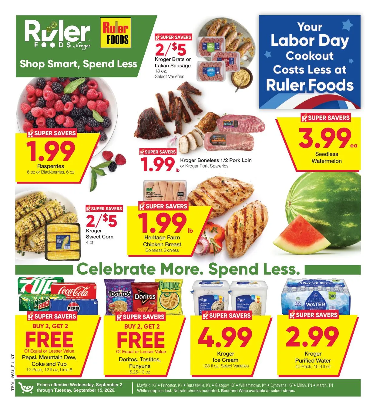 Weekly ad Ruler Foods — 2026-09-02 from September 2 to September 15 2026 - Page 