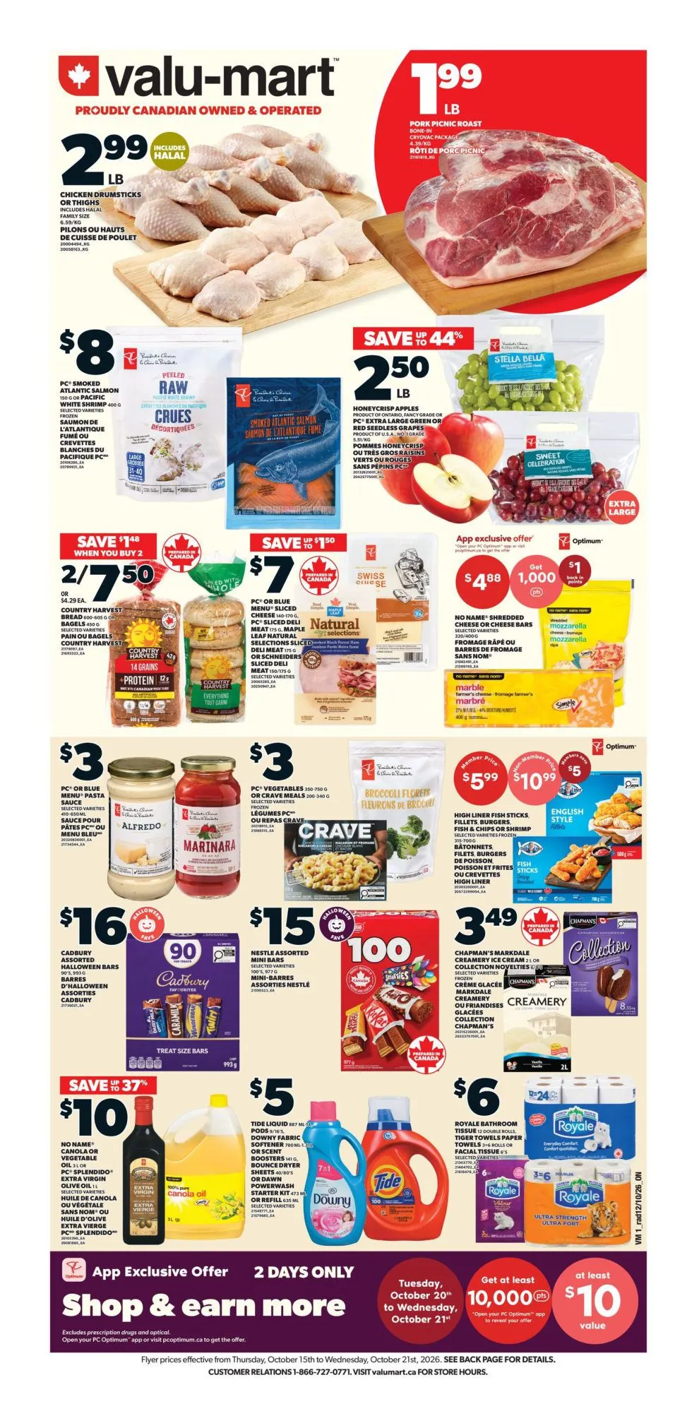 Valu Mart — 2026-10-16 from October 16 to October 21 2026 - flyer page 