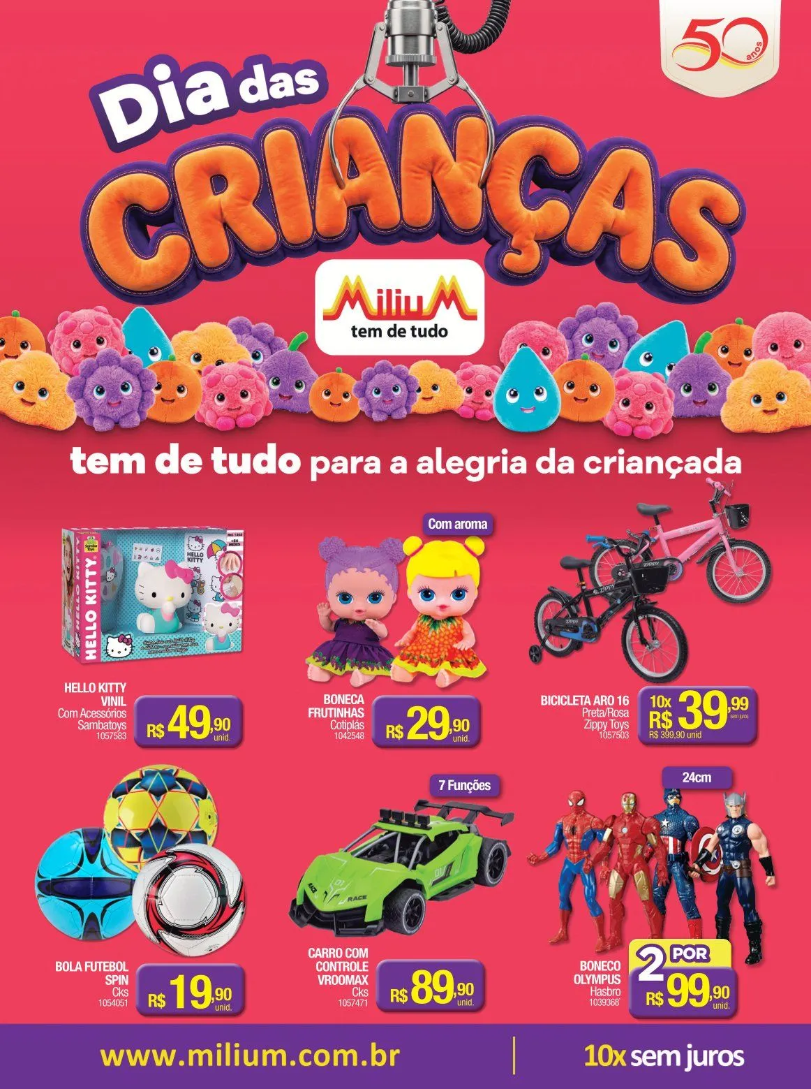 Encarte de Milium — 2026-10-09 9 de outubro até 24 de outubro 2026 - Pagina 1