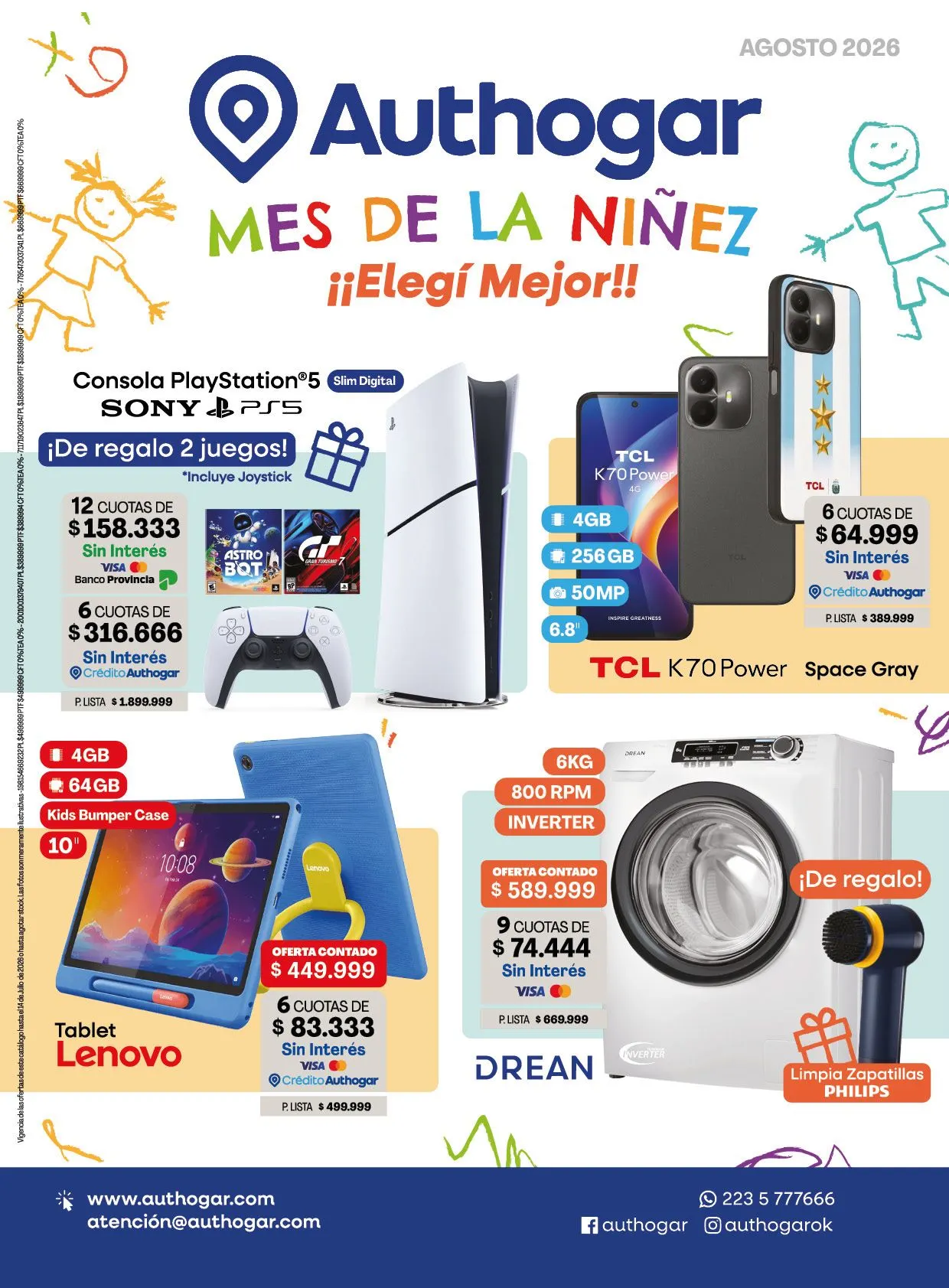 Ofertas de Authogar — 2026-08-04 4 de agosto al 31 de agosto 2026 - Página 1 del catálogo