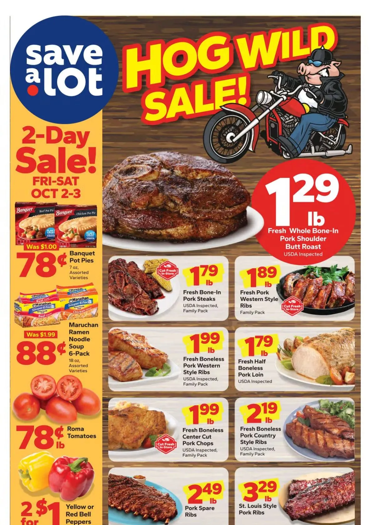 Weekly ad Save a Lot — 2026-10-01 from October 1 to October 16 2026 - Page 