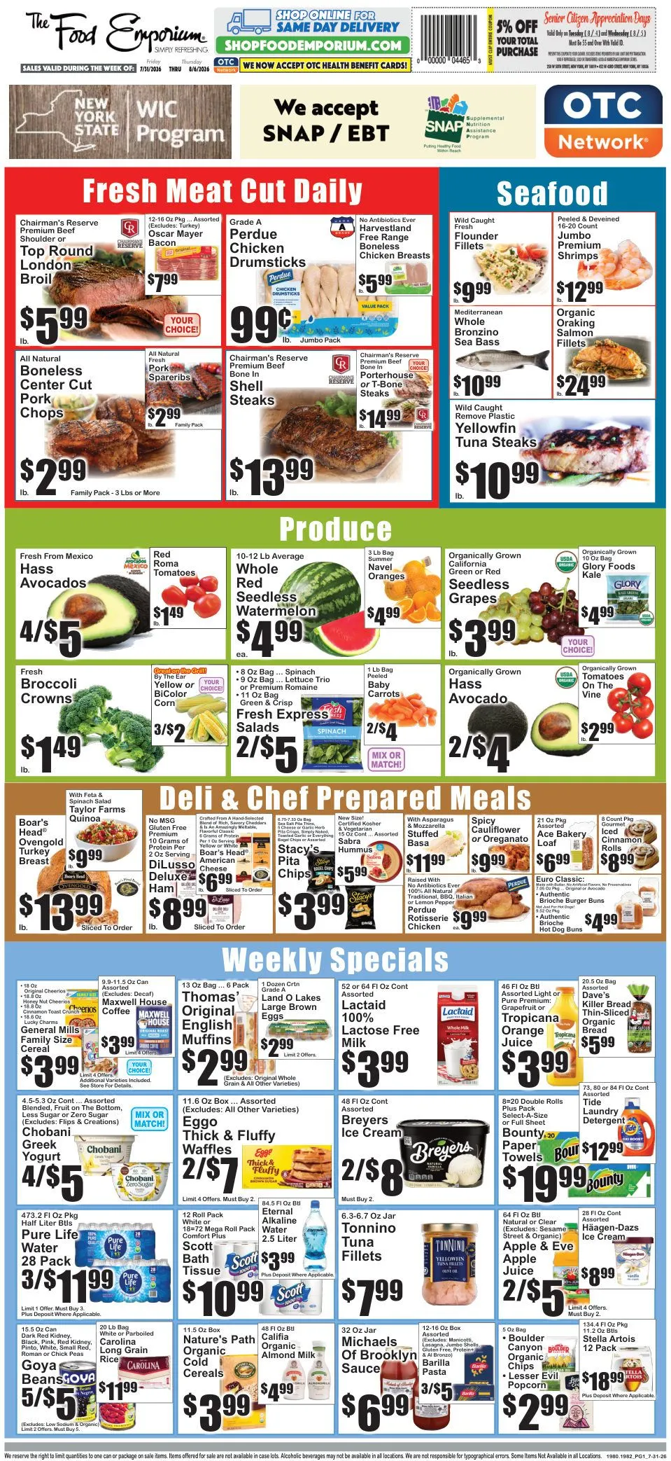 Weekly ad The Food Emporium — 2026-07-31 from July 31 to August 6 2026 - Page