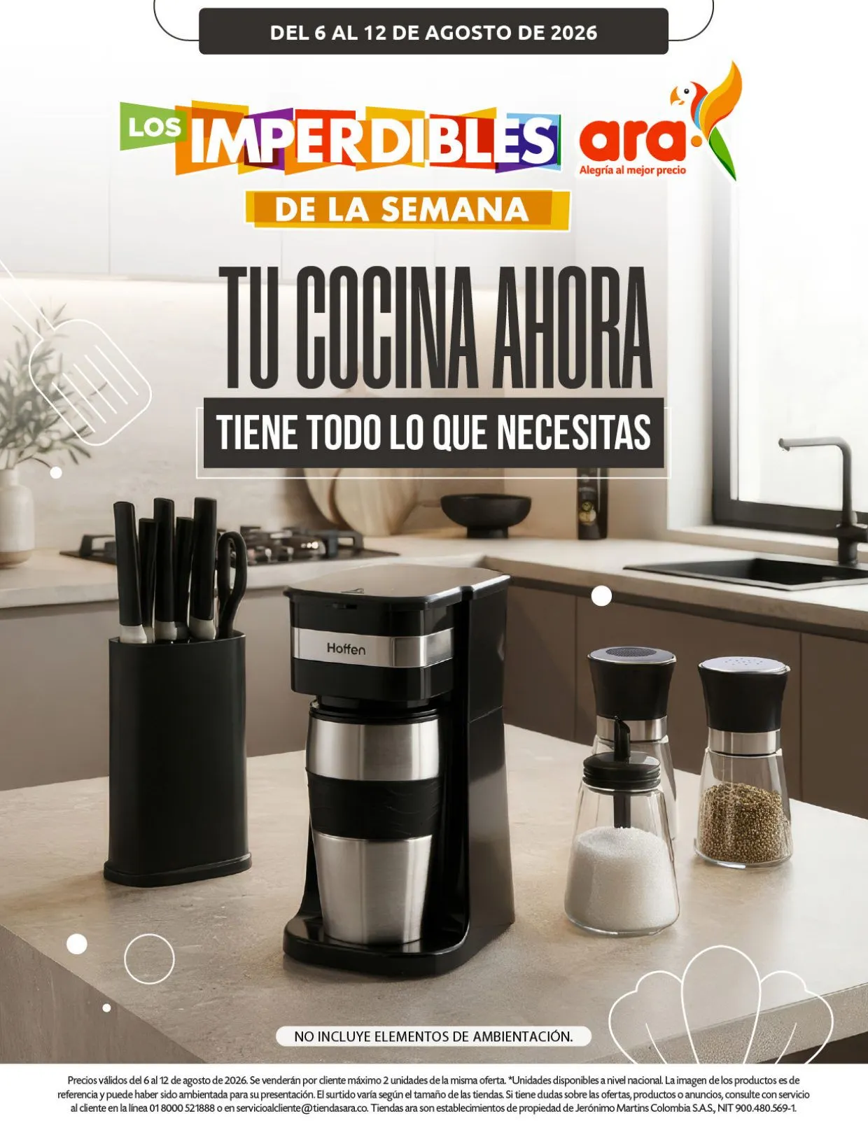 Catalogo de Ara — 2026-08-06 6 de agosto al 12 de agosto 2026 - Pag 1