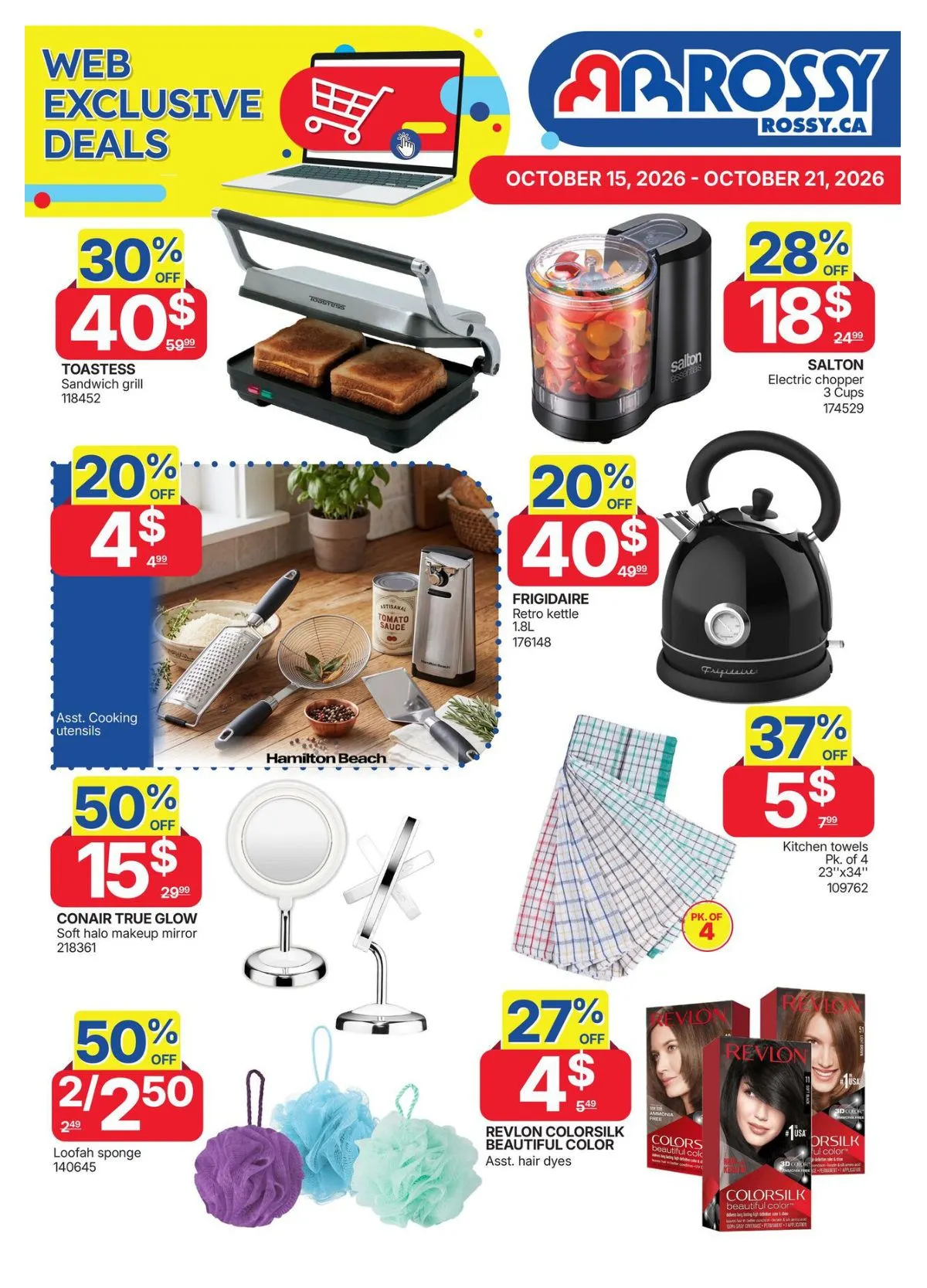 Rossy — 2026-10-16 from October 16 to October 21 2026 - flyer page 1