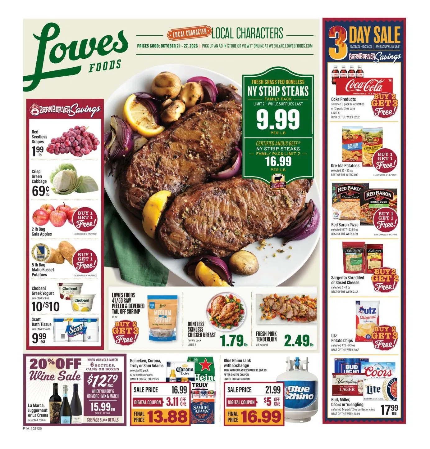 Weekly ad Lowes Foods — 2026-10-23 from October 21 to October 27 2026 - Page