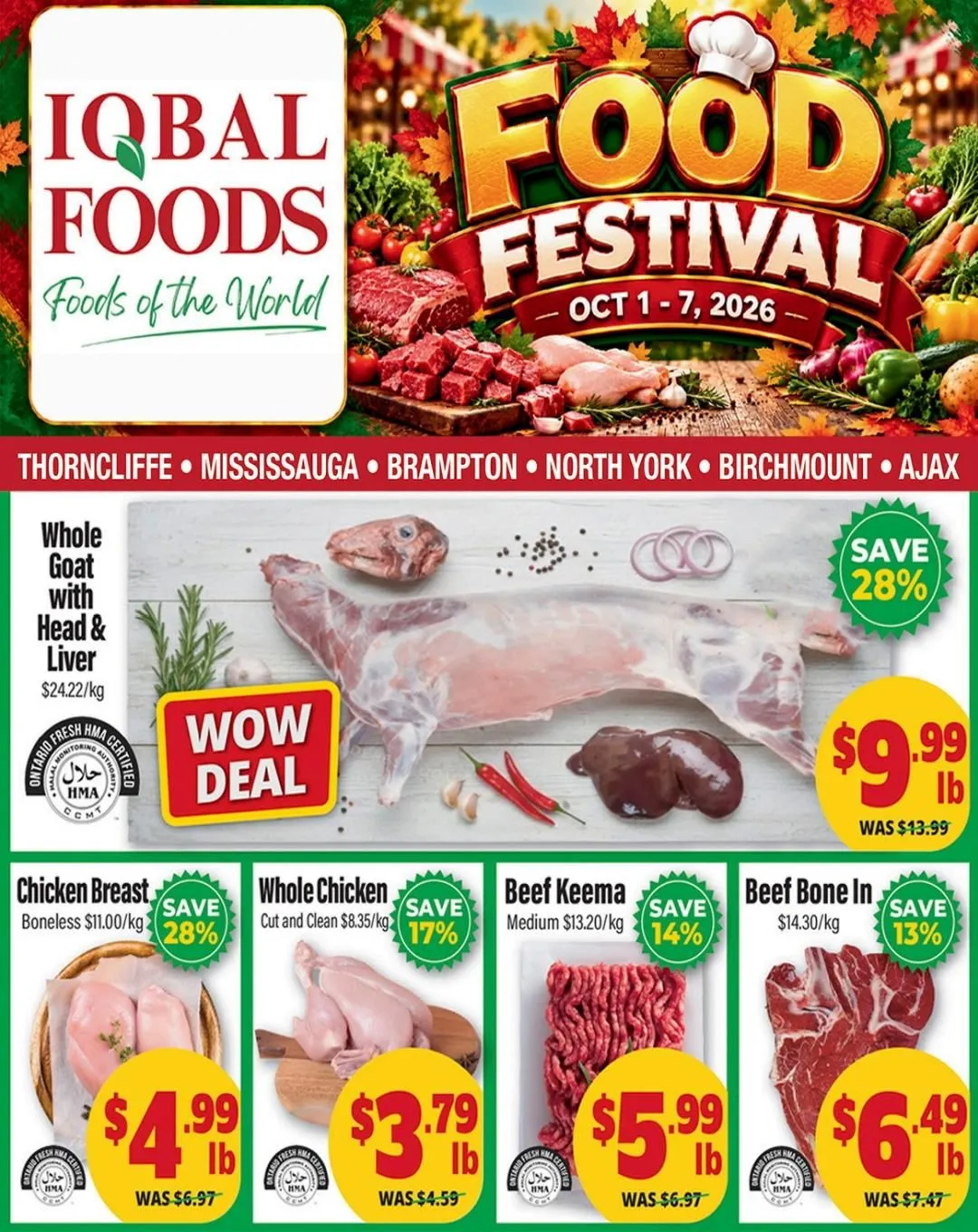 Iqbal Foods — 2026-10-01 from October 1 to October 7 2026 - flyer page 