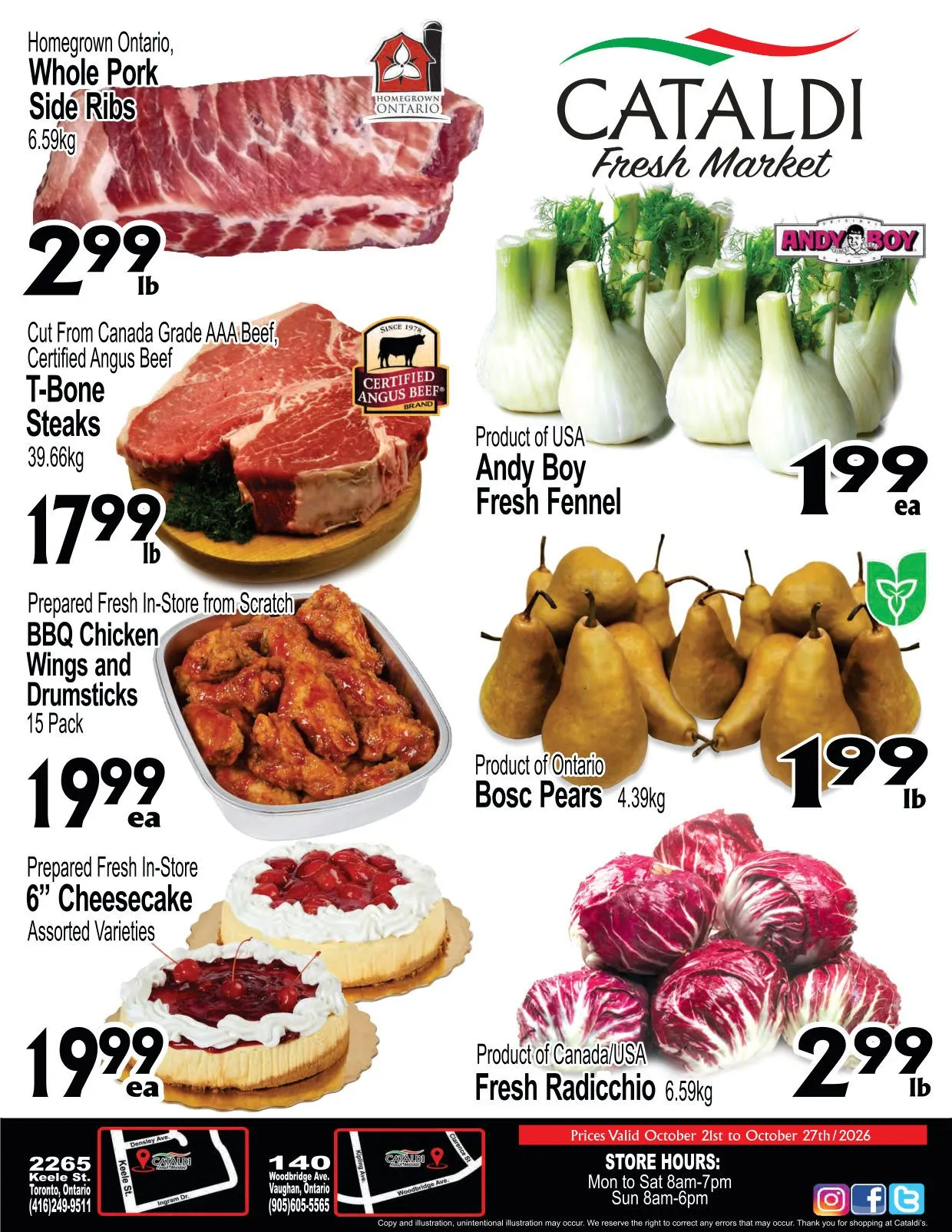 Cataldi Fresh Market — 2026-10-21 from October 21 to October 27 2026 - flyer page 1