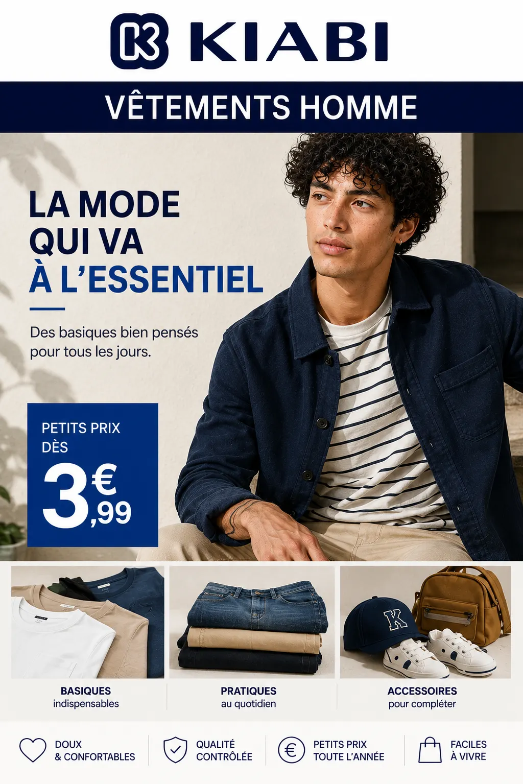Vêtements homme du 6 août au 21 août 2026 - Catalogue page 1