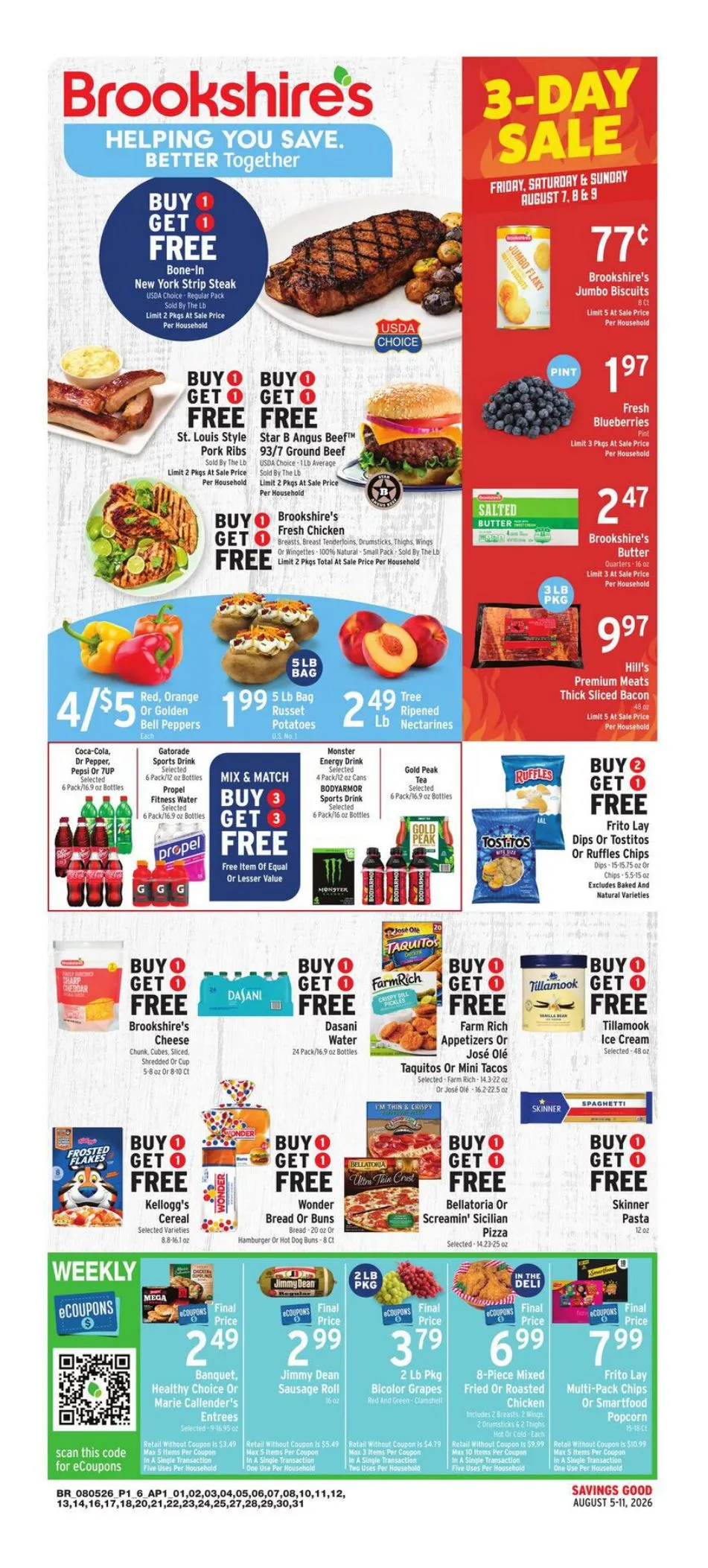 Weekly ad Brookshires — 2026-08-05 from August 5 to August 11 2026 - Page