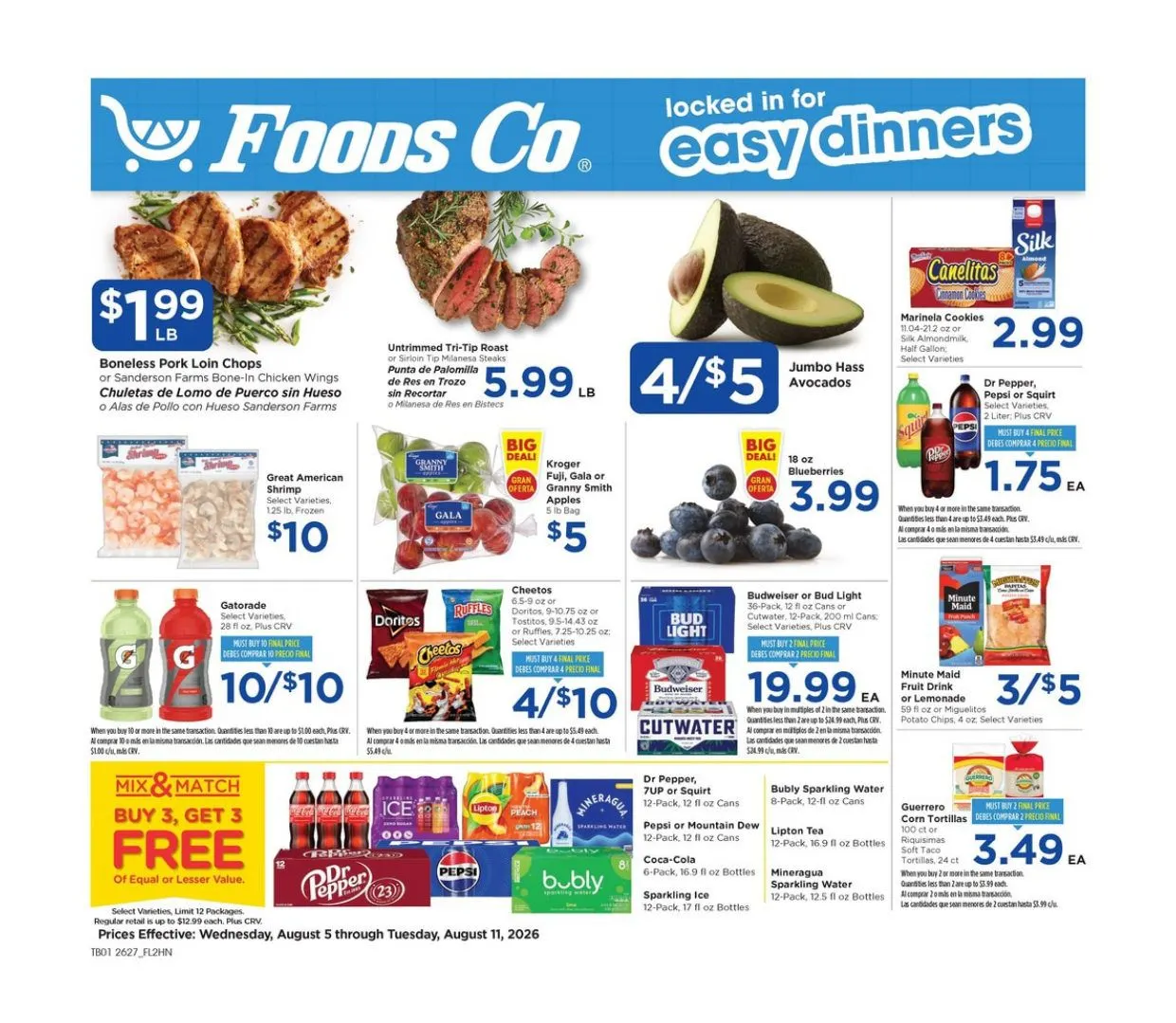 Weekly ad Foods Co. — 2026-08-06 from August 5 to August 11 2026 - Page