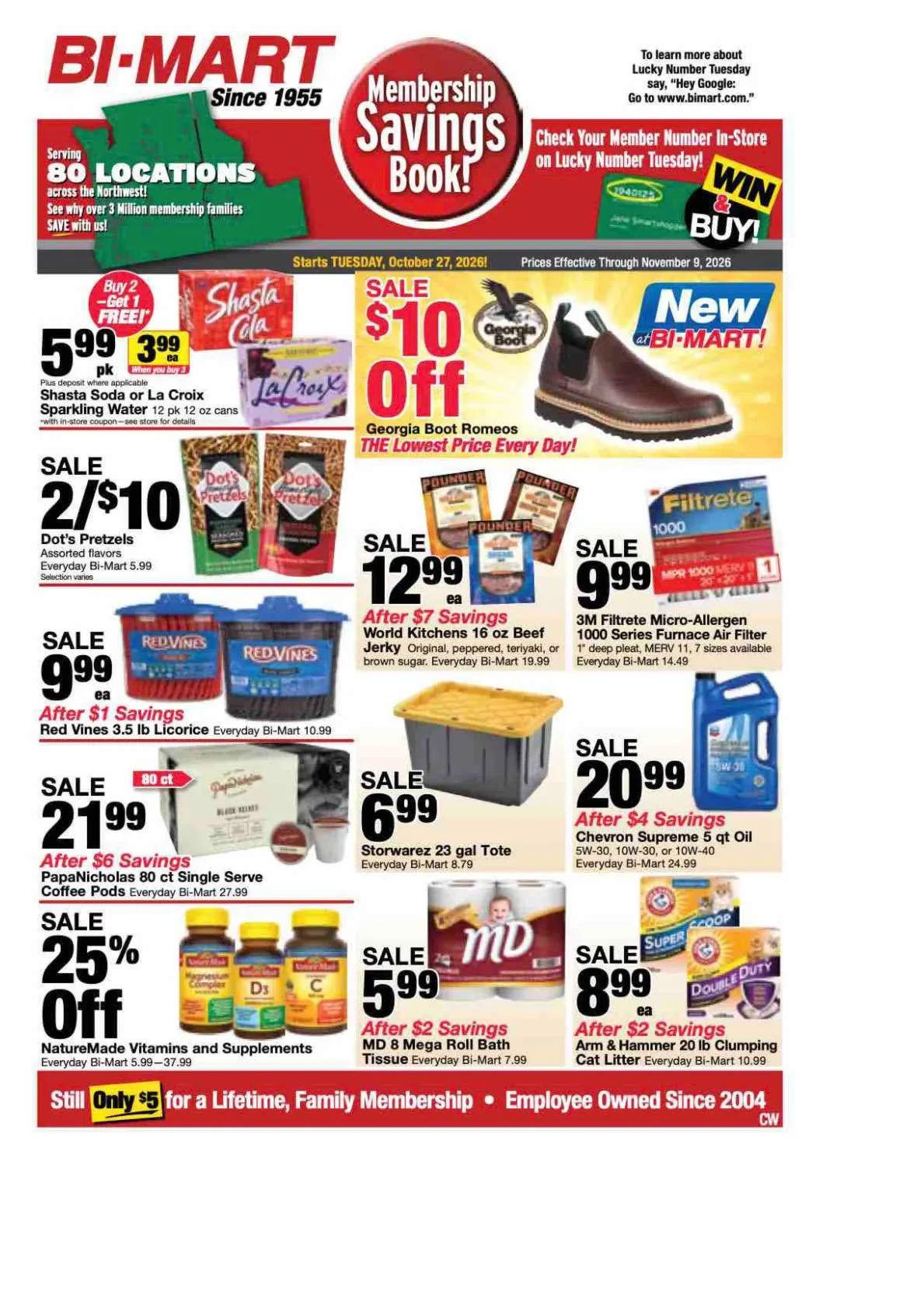 Weekly promotion Bi-Mart — 2026-10-27 spanning from October 27 to November 9 2026 - Page  for Catalogue 365