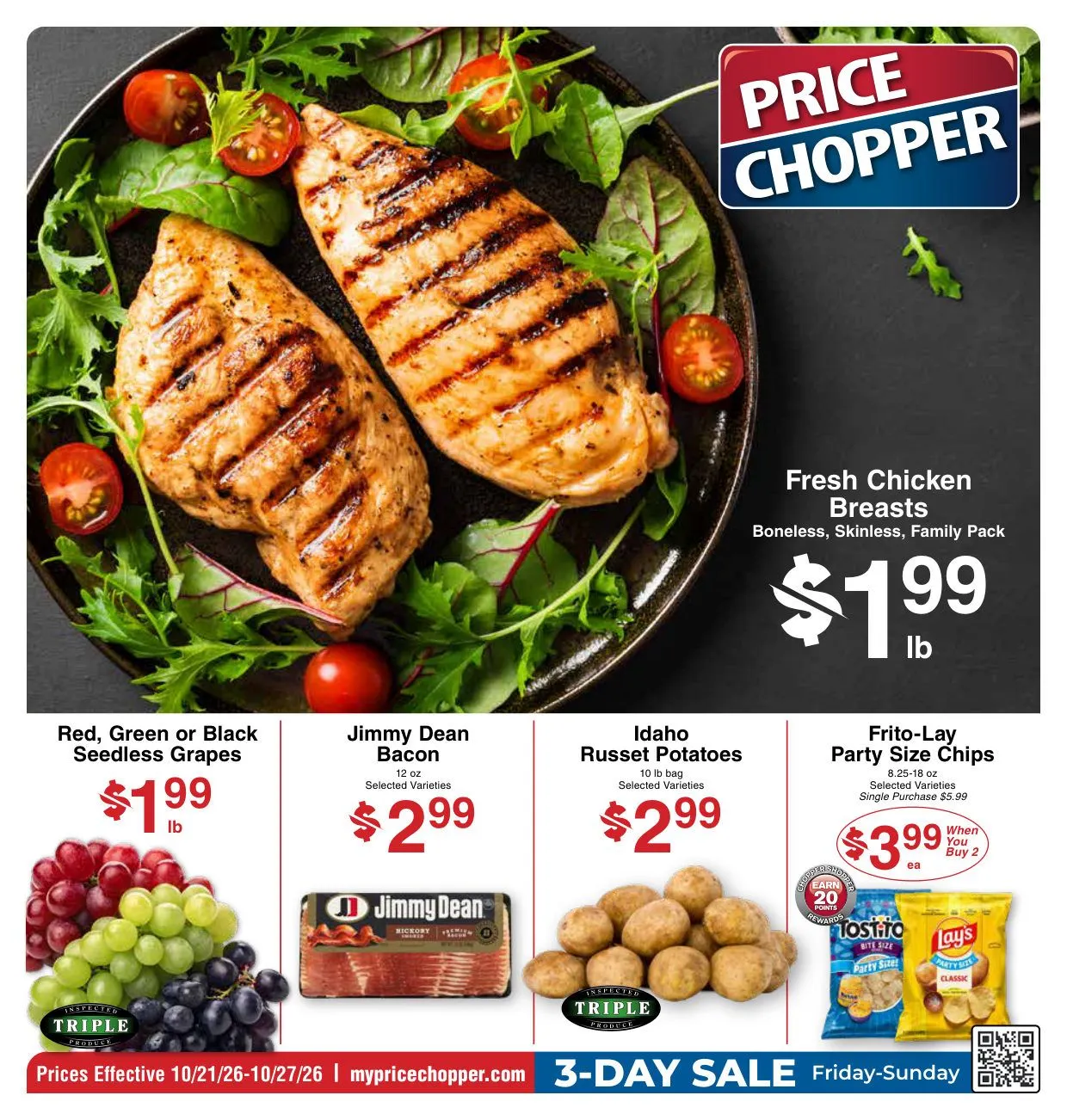 Weekly promotion Price Chopper — 2026-10-21 spanning from October 21 to November 5 2026 - Page 1 for Catalogue 365