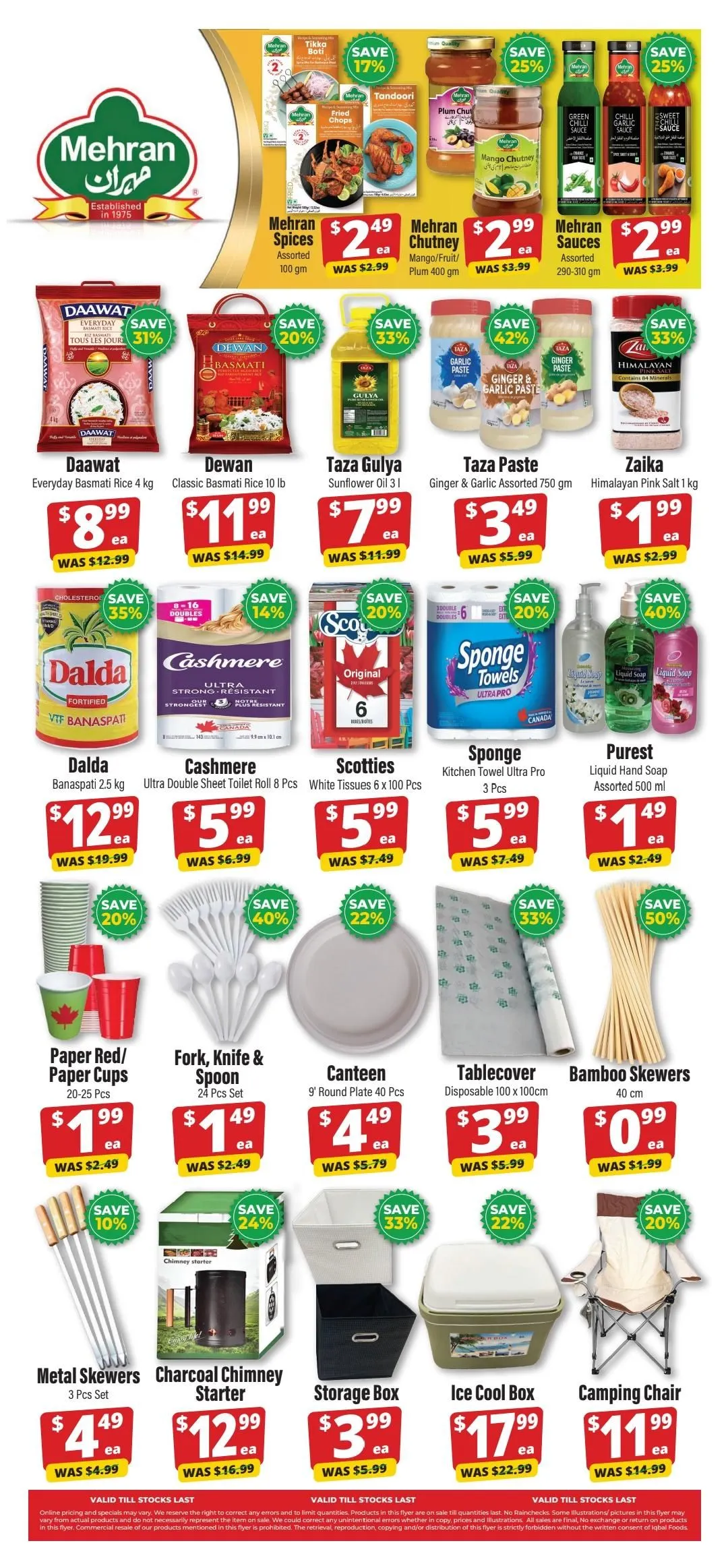 Iqbal Foods — 2026-08-05 from July 30 to August 9 2026 - flyer page